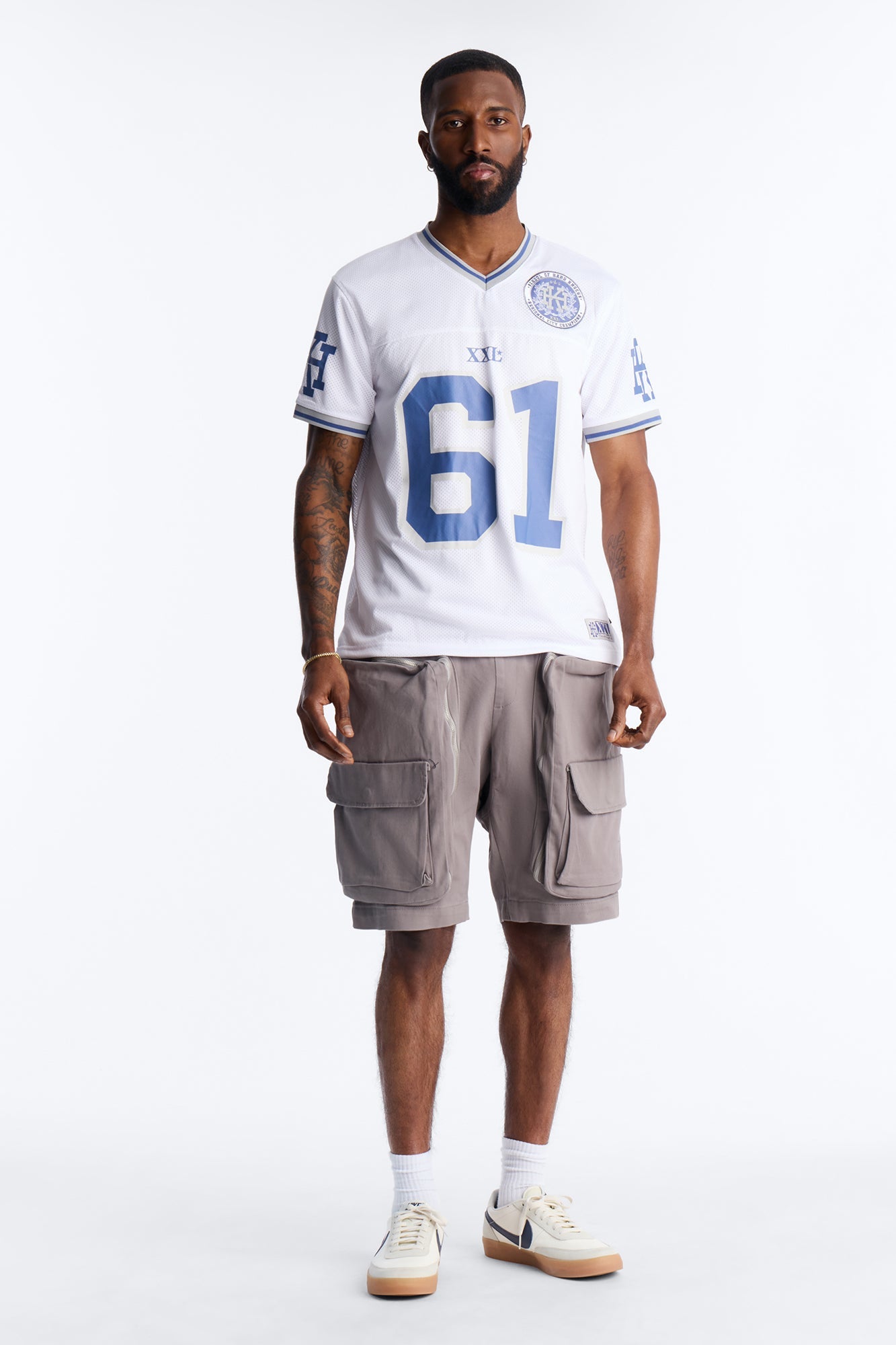Hard Knocks Mesh Jersey - White