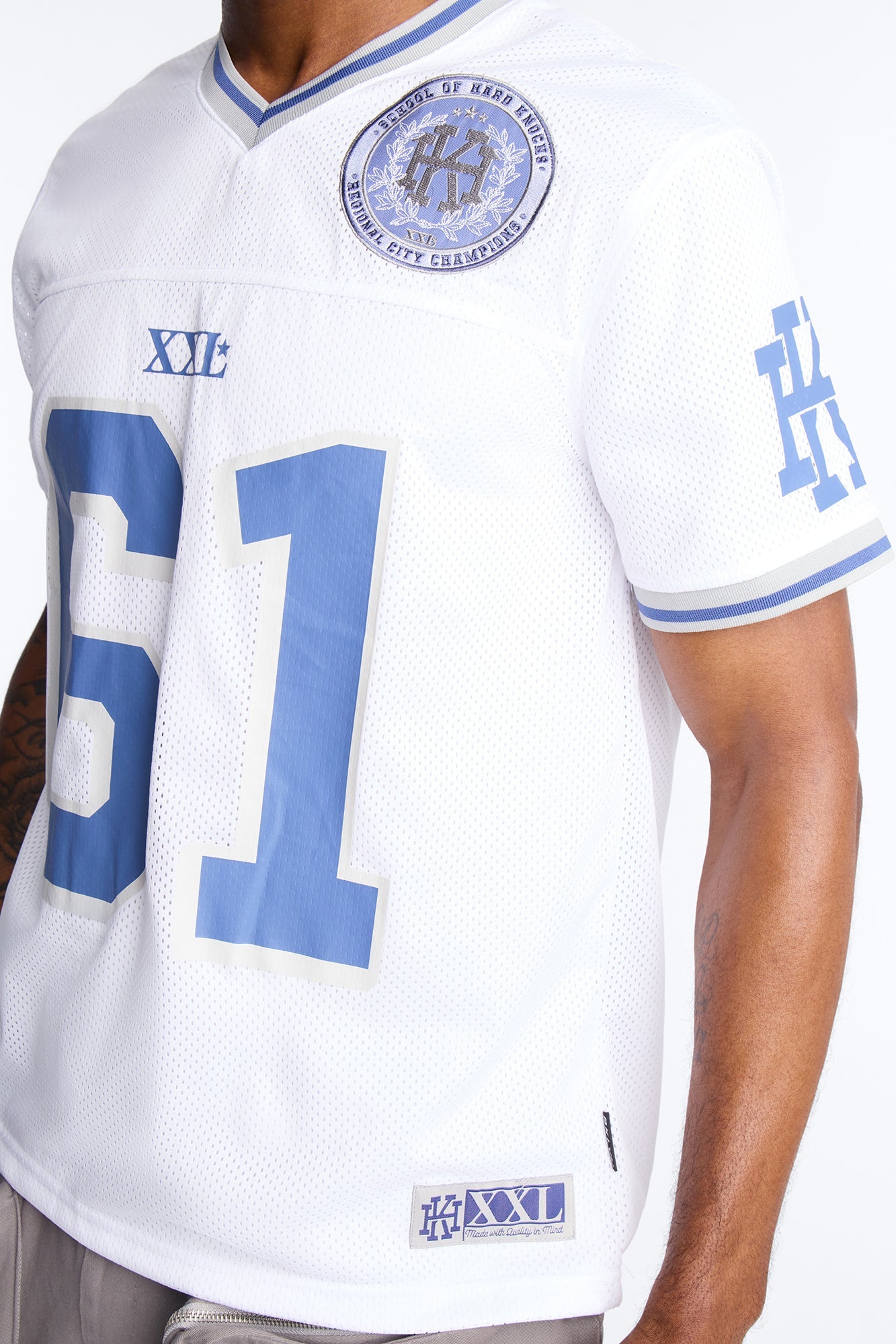 Hard Knocks Mesh Jersey - White