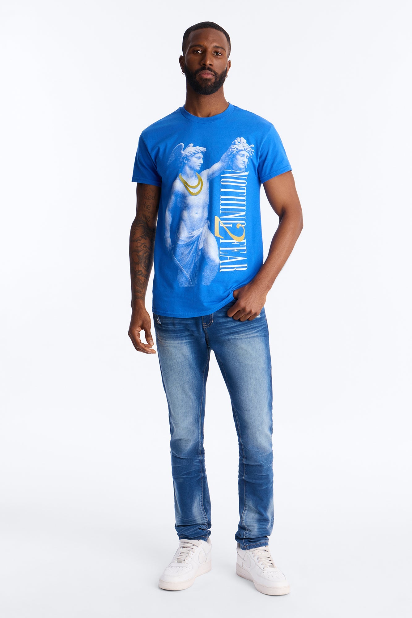 Nothing 2 Fear Short Sleeve Tee - Royal