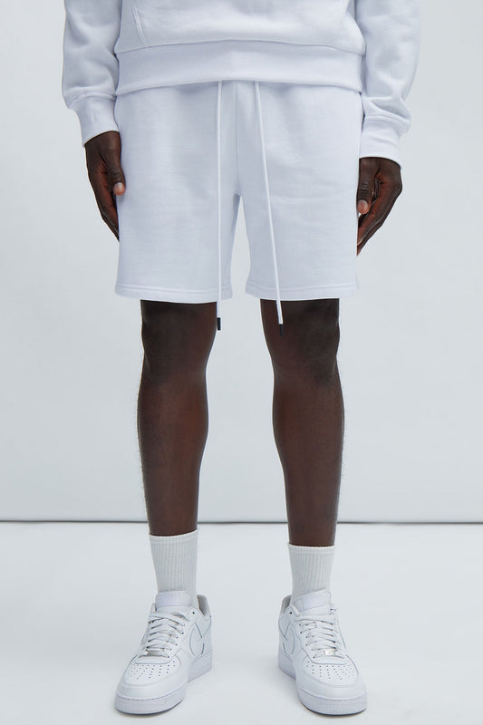 Tyson Sweatshort - White