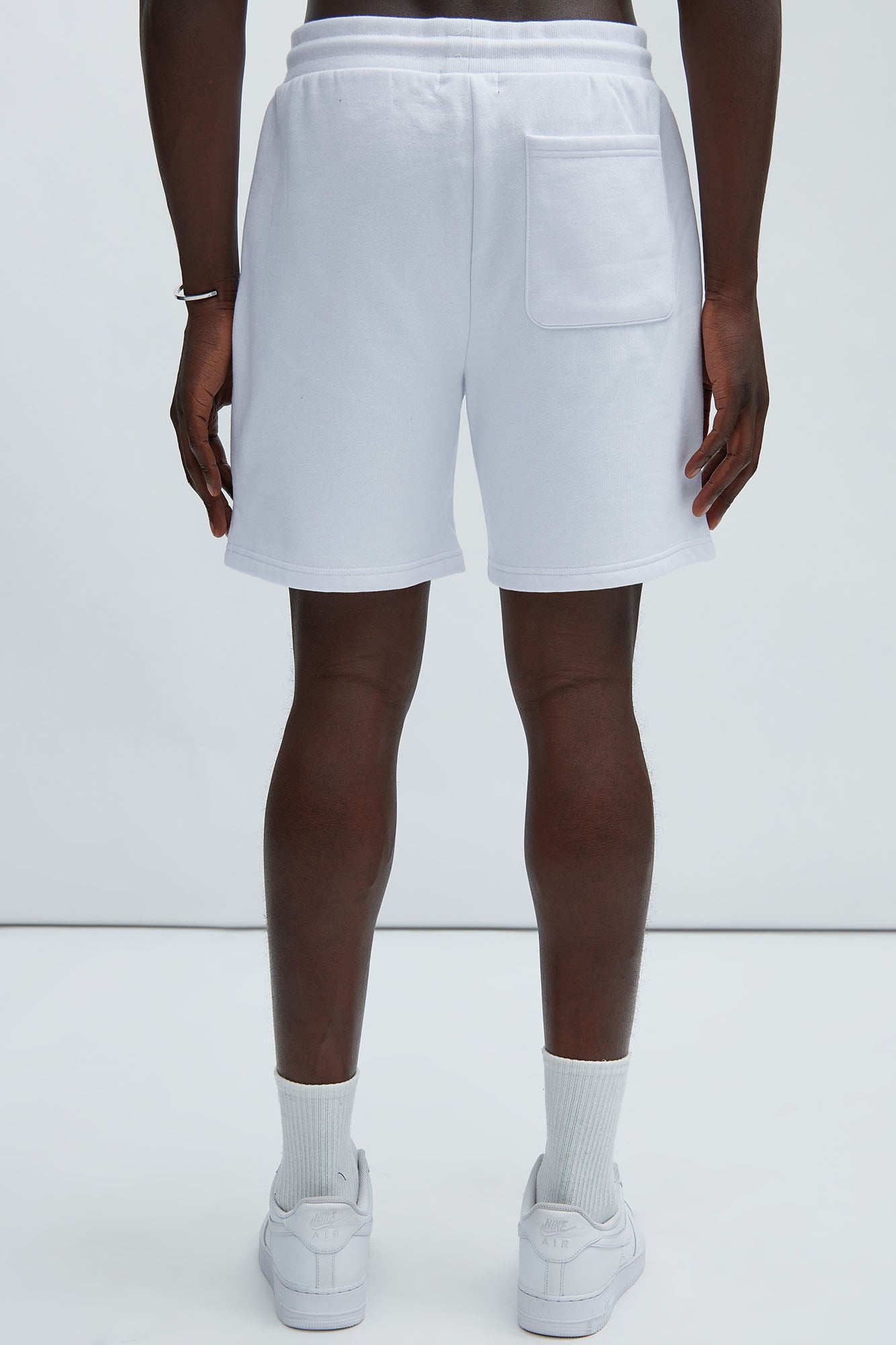 Tyson Sweatshort - White