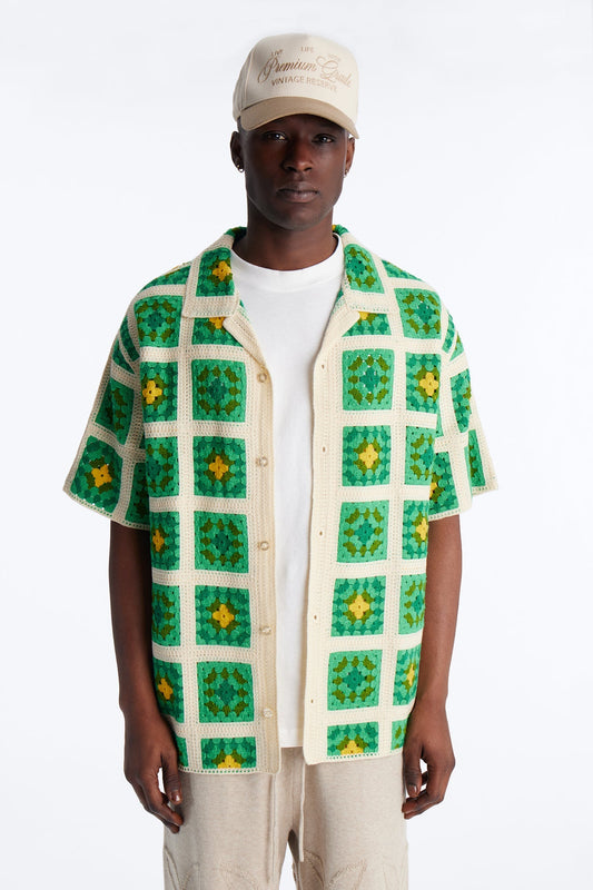 Nolan Textured Shirt - Green