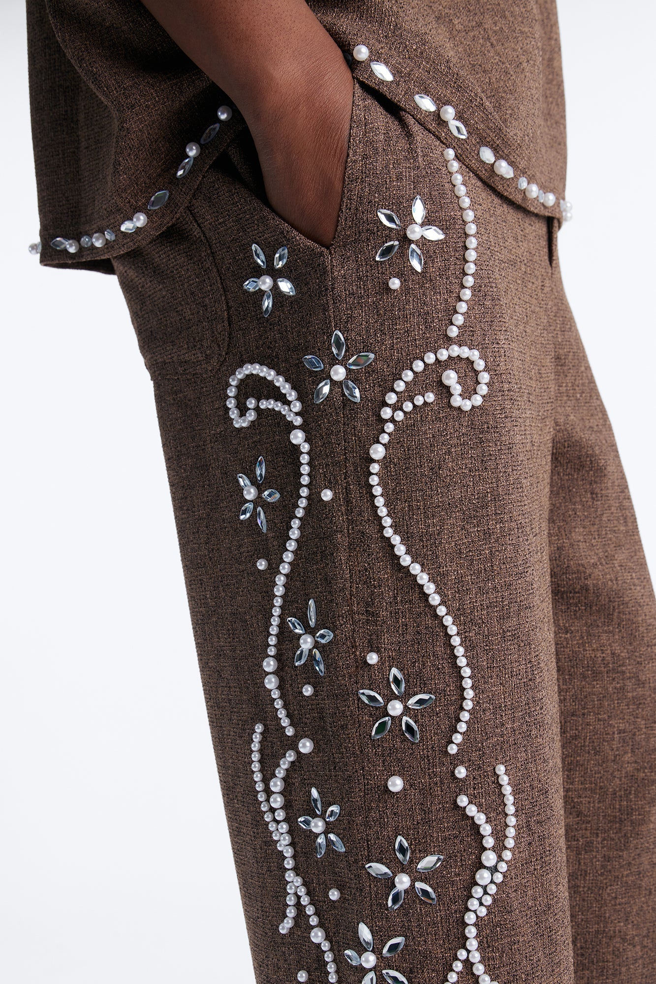 Straight Wanderlust Pearl Journey Pant - Brown