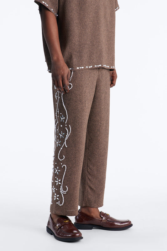 Straight Wanderlust Pearl Journey Pant - Brown