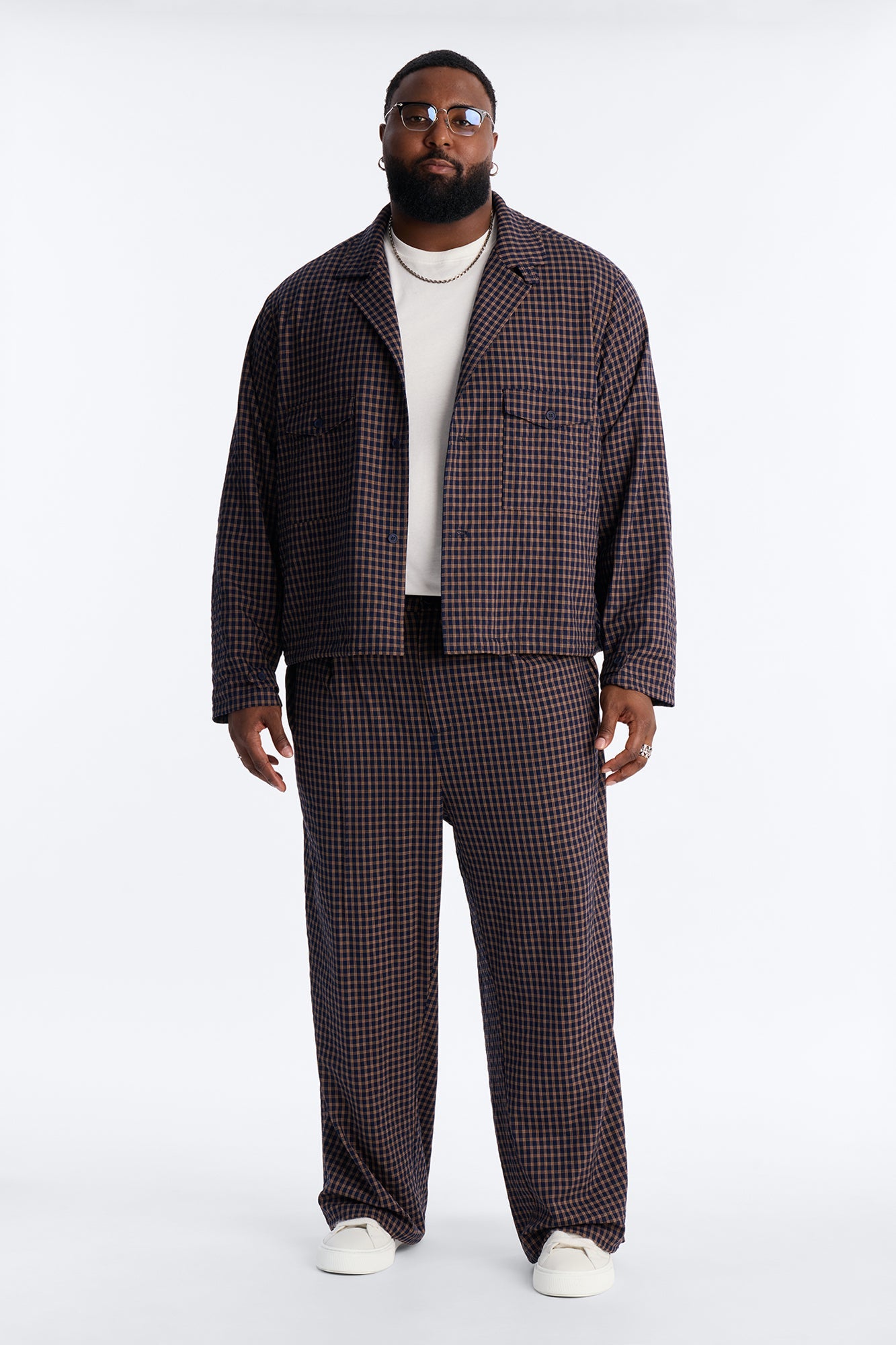 Relaxed Downtown London Shirt Jacket - Navy