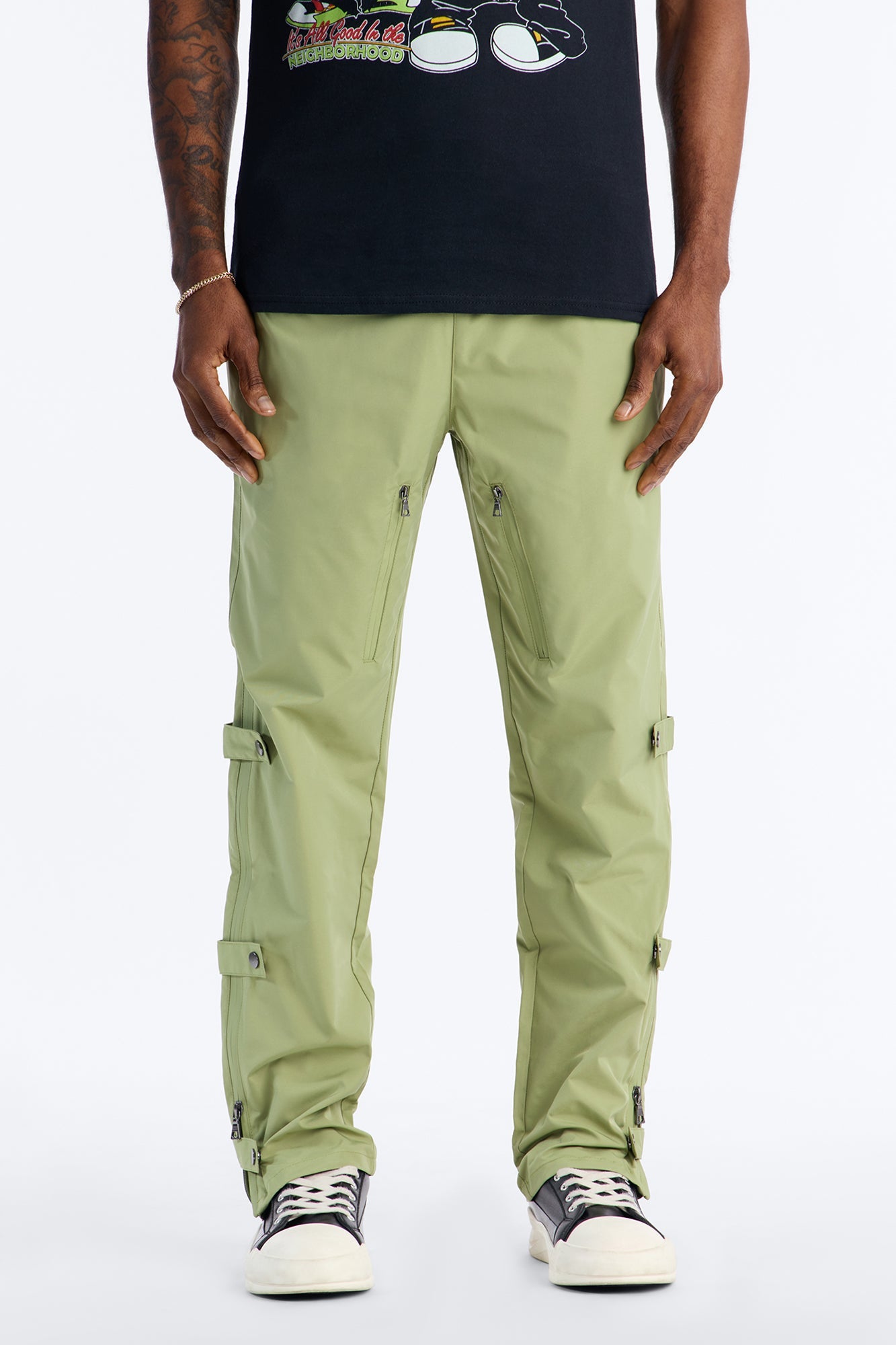 Slim Odyssey Multi Strap Pant - Sage