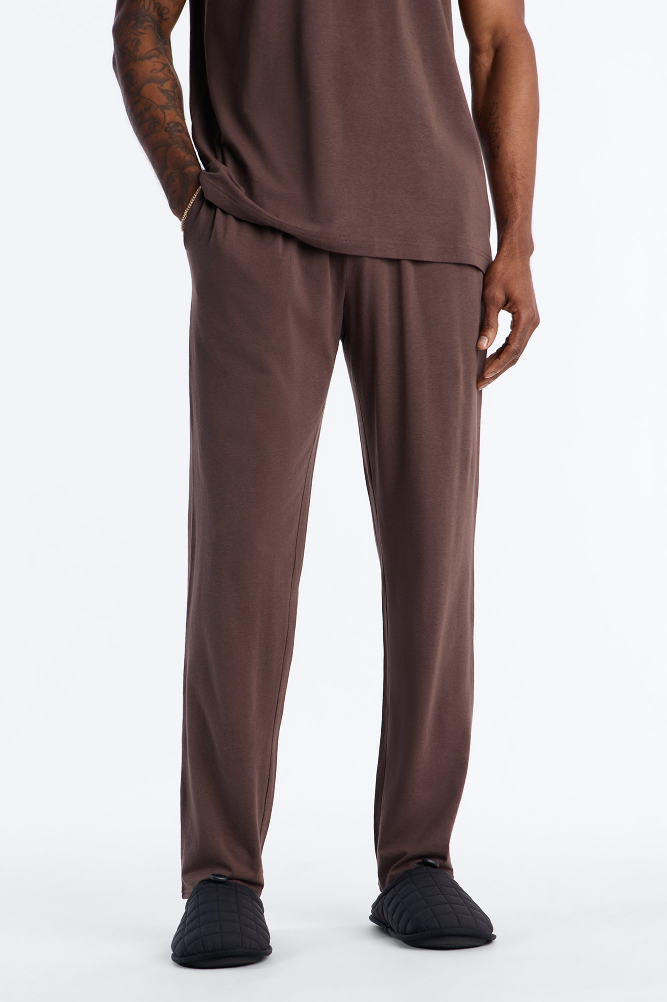 Essential Modal Lounge Pants - Chocolate