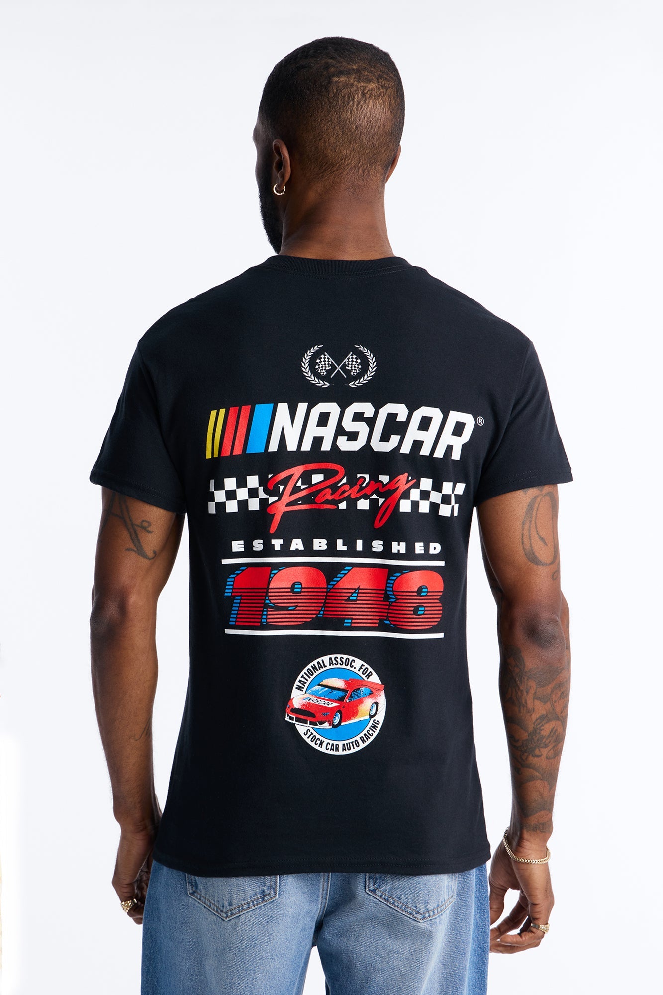 Nascar Racing 1948 Short Sleeve Tee - Black