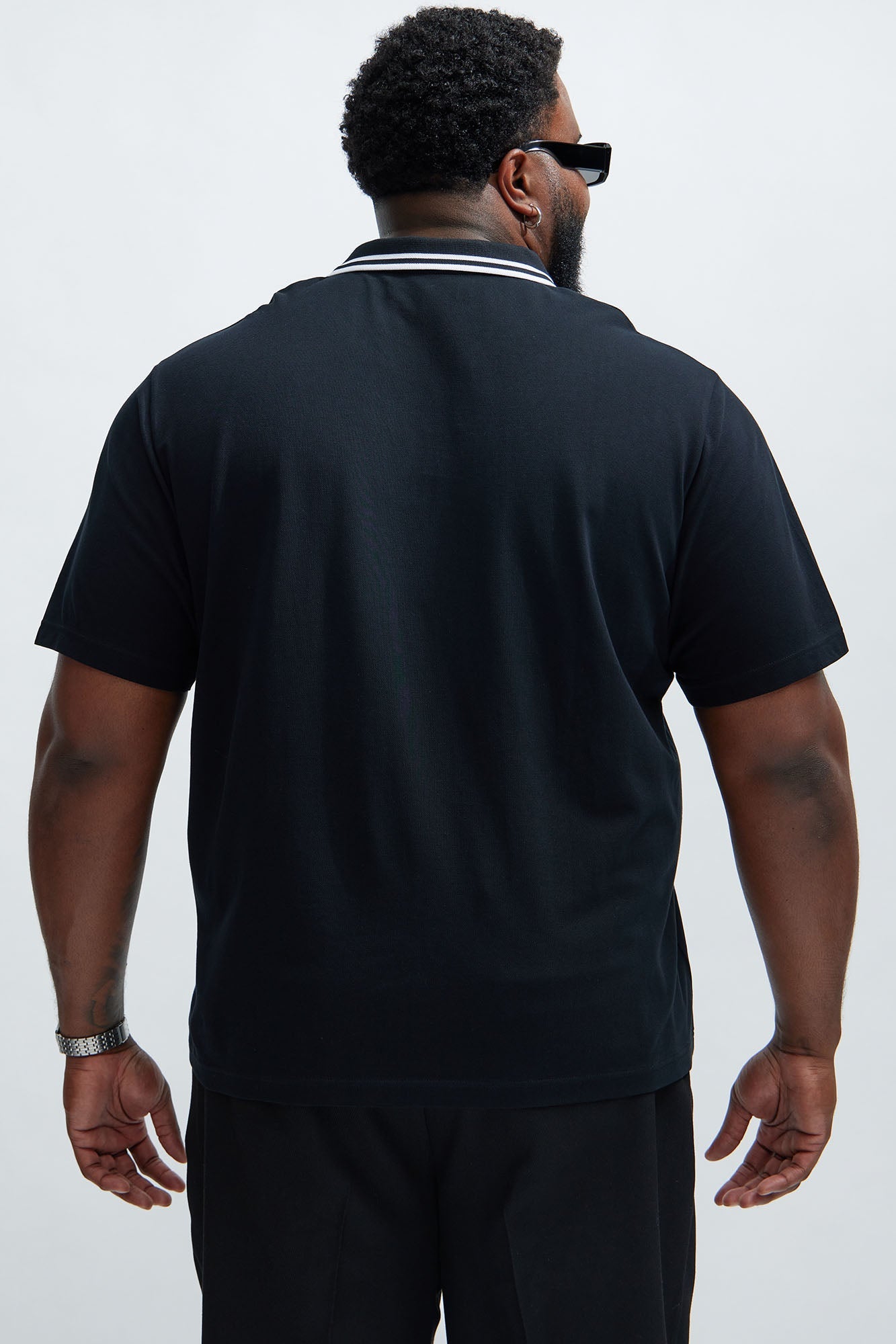 Jaxon Short Sleeve Polo - Black