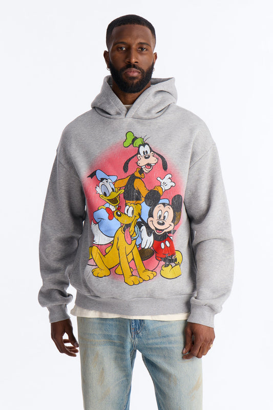 Disney Mickey And Friends Do Your Own Thing Hoodie - Heather Grey