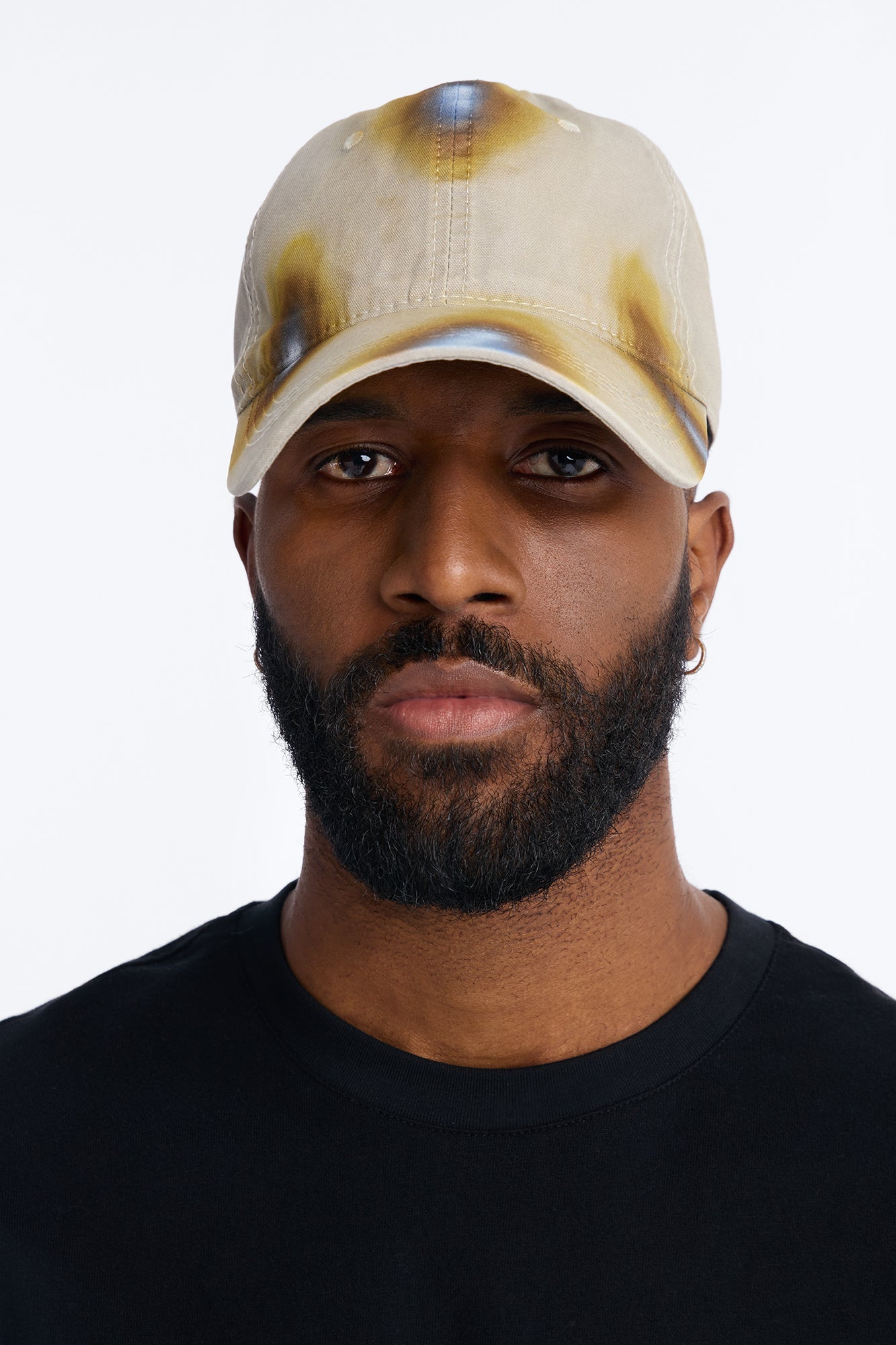 Burnt Ironclad Snapback Hat - Grey/combo