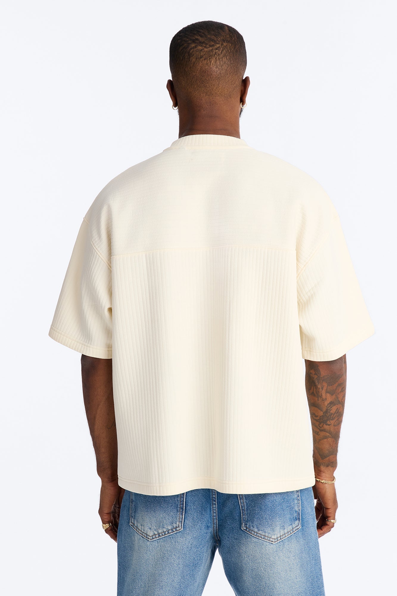 Double 0 Short Sleeve Jersey - Cream
