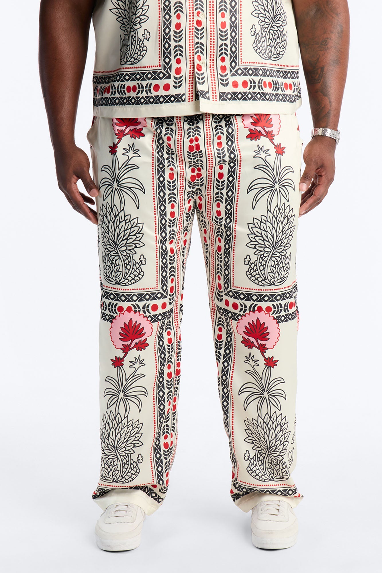 Patras Straight Pants - White
