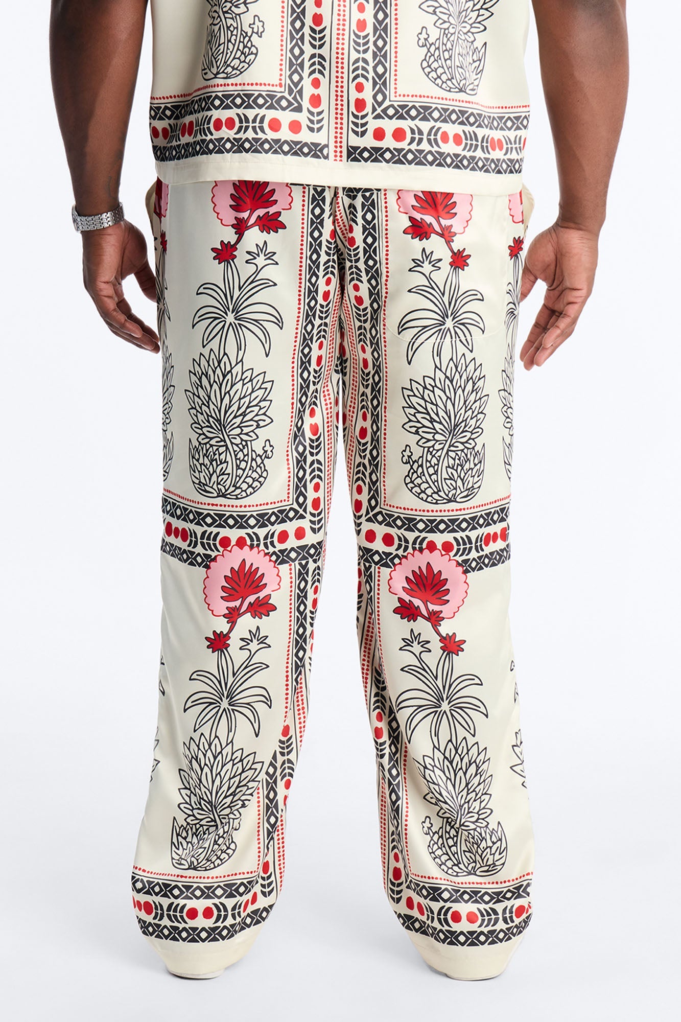 Patras Straight Pants - White