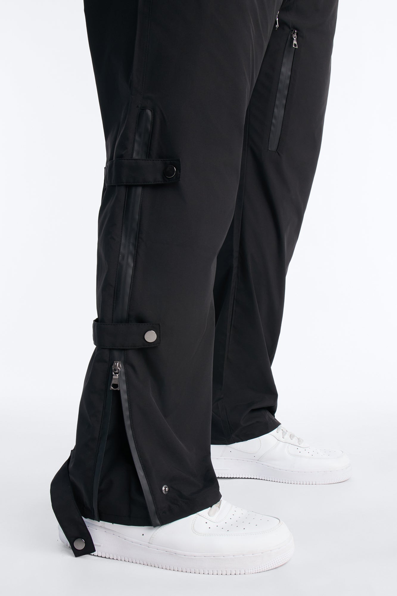 Slim Odyssey Multi Strap Pant - Black