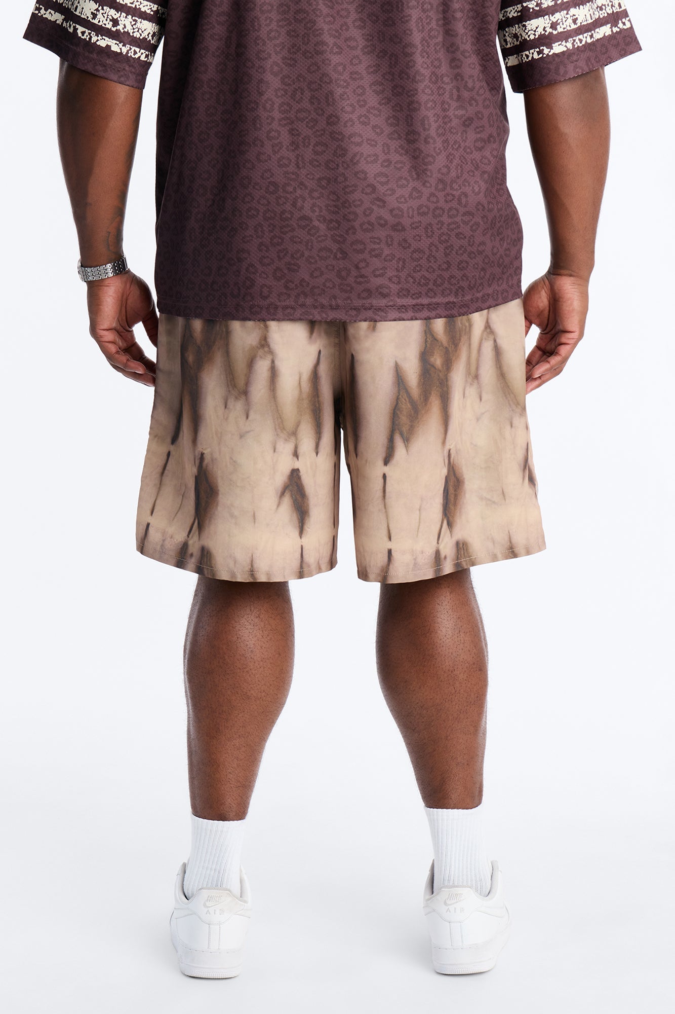 Relaxed Artificial View Short - Brown