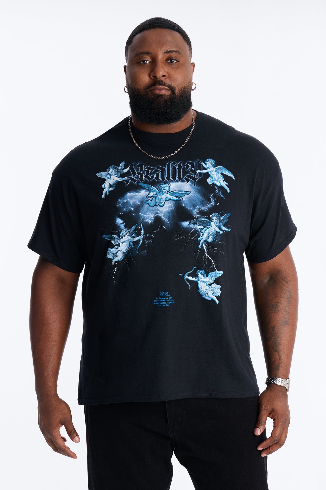 Reality Forever Short Sleeve Tee - Black
