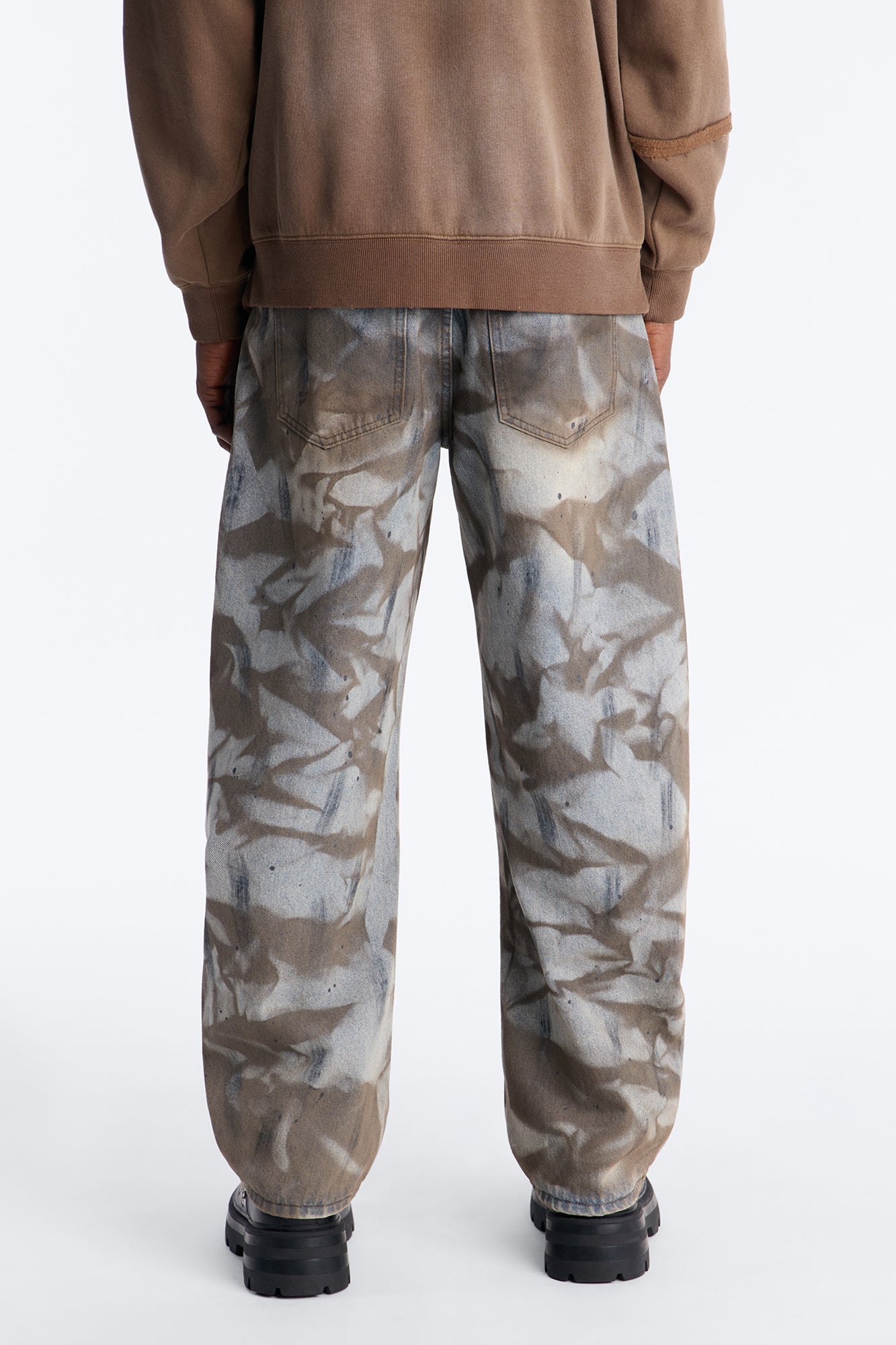 Barrel Canal St Stained Jean - Medium Wash