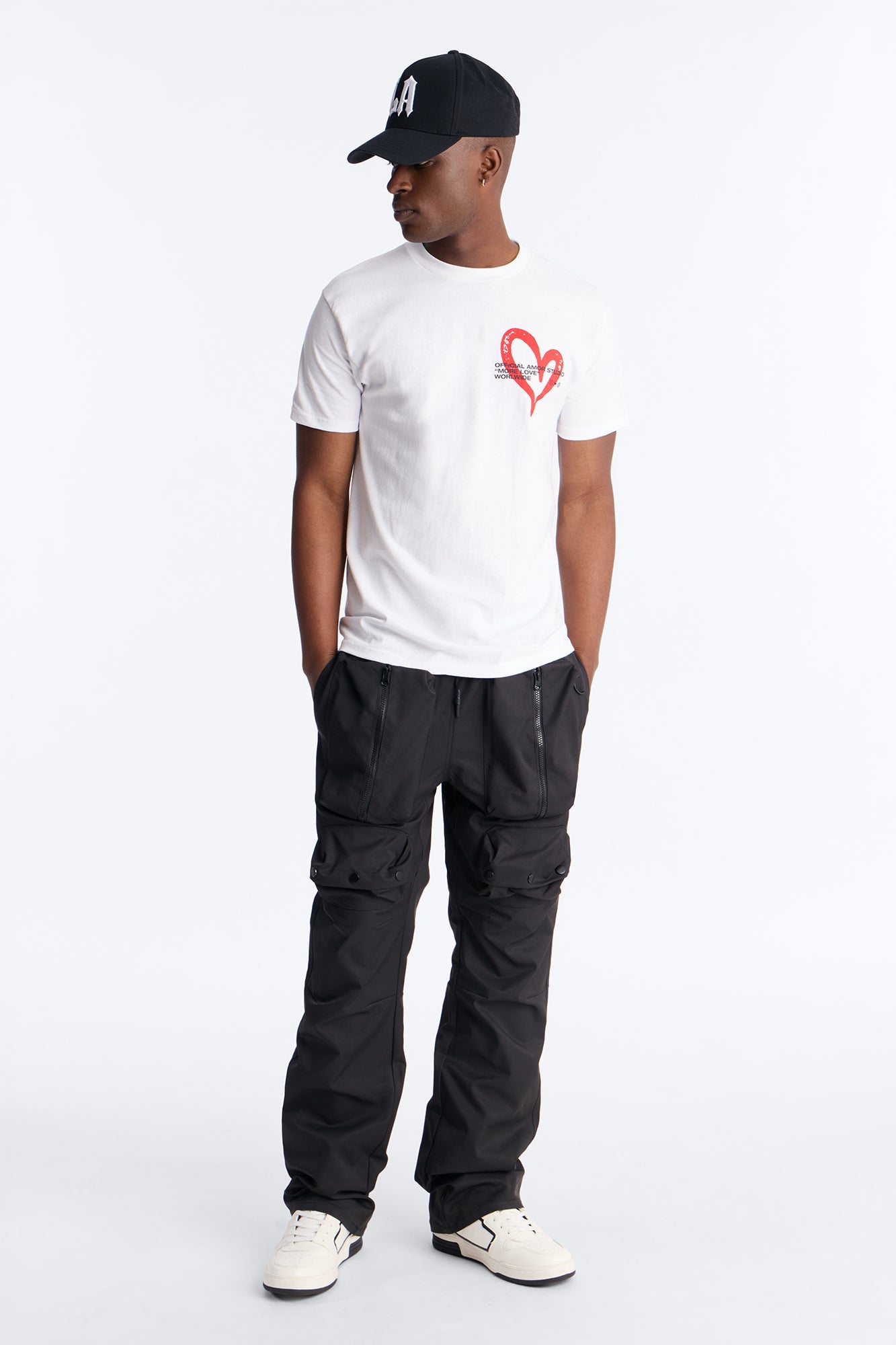Slim Fort Dreamer Cargo Pant - Black