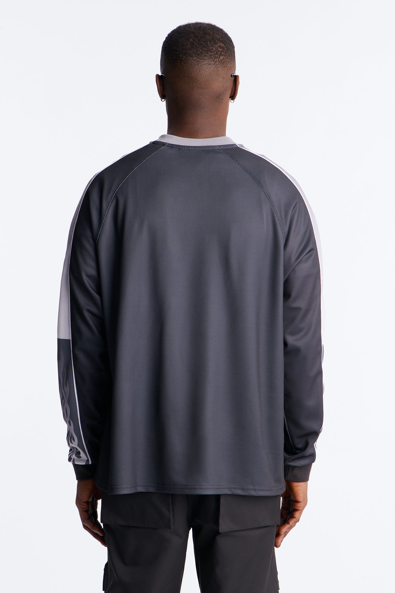 Von Dutch Chrome Flame Jersey - Black
