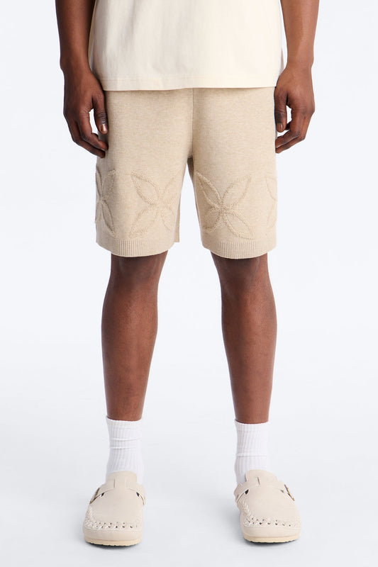Relaxed Soft Sands Knit Short - LightBrown