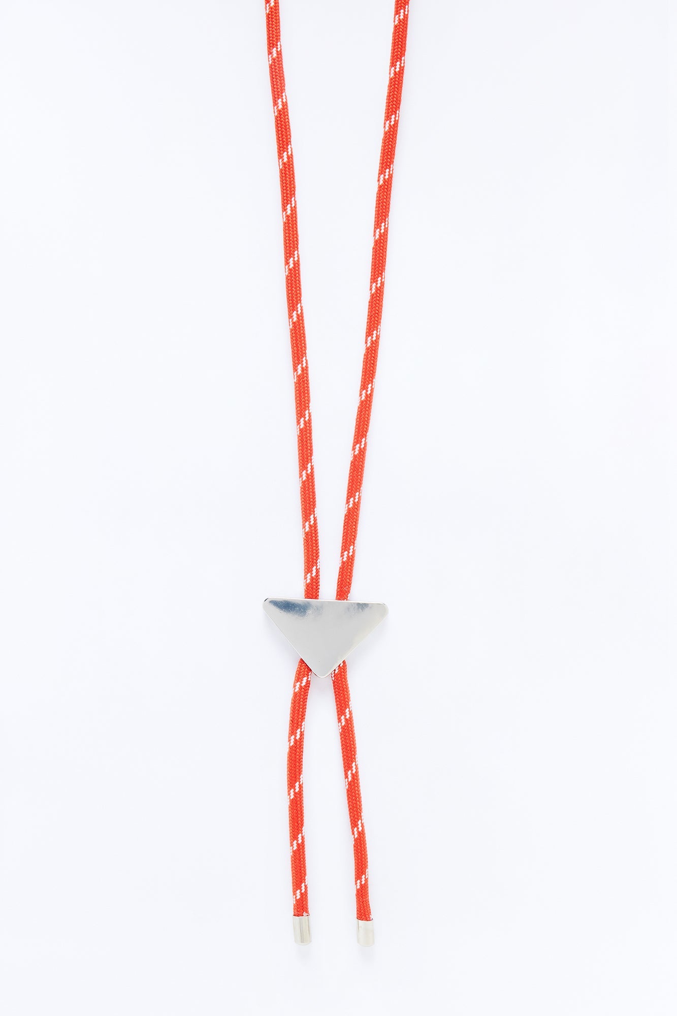 Fire Bungee Cord Necklace - Orange/combo