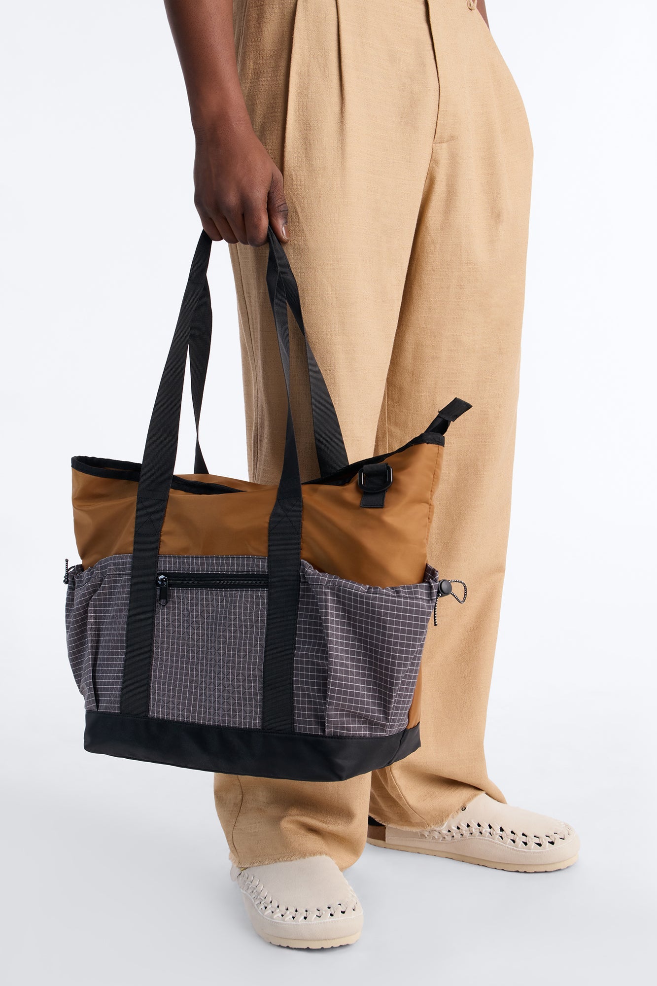 Dual Tone Utility Bag - Orange/combo