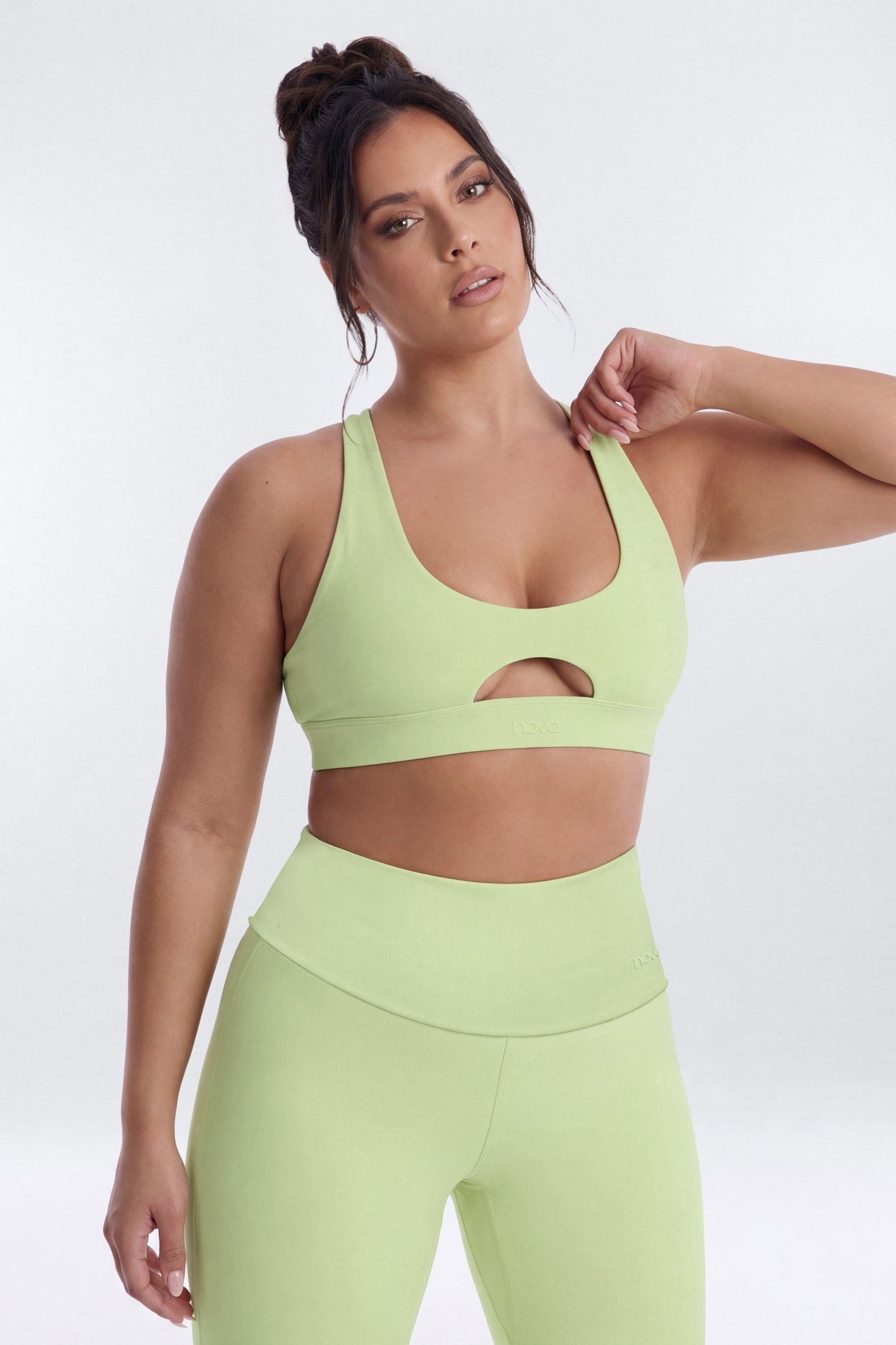 ButterSoft™ X Back Sports Bra - Pistachio NEWFASHIONEDGE