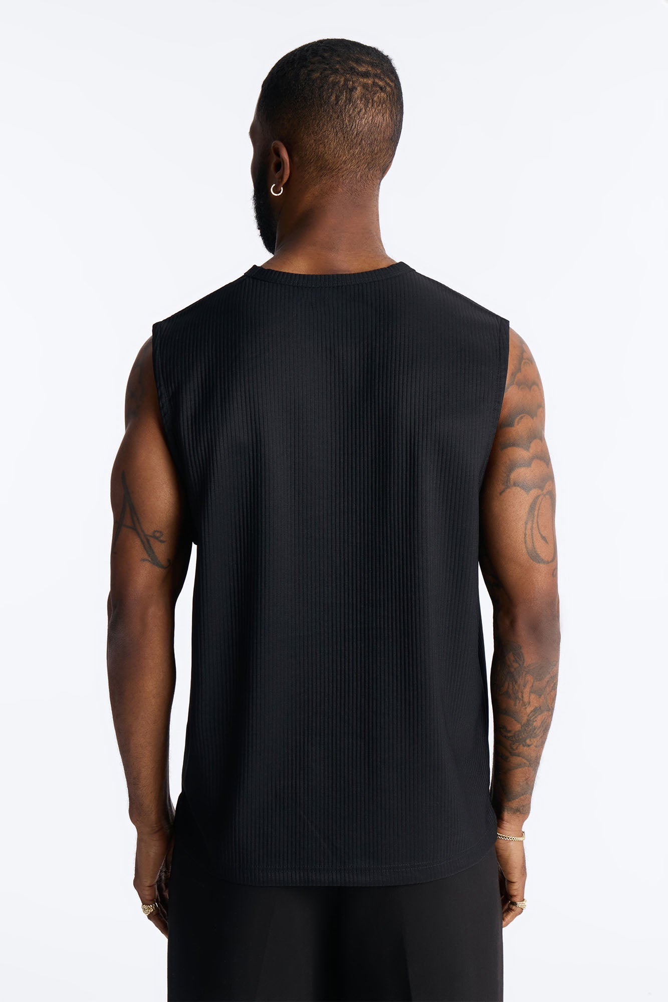 Show Up Muscle Tank - Black