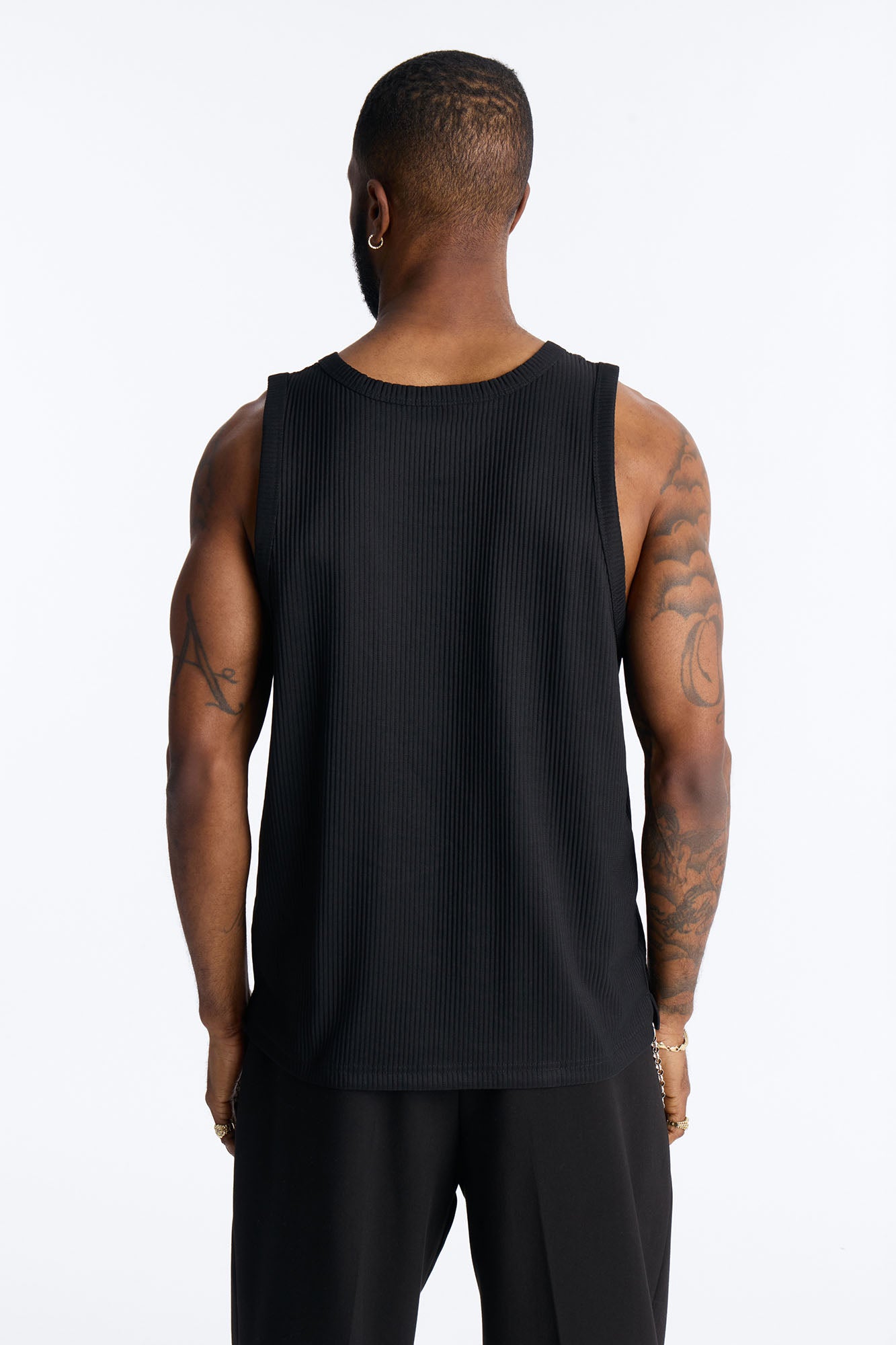Show Up Tank Top - Black