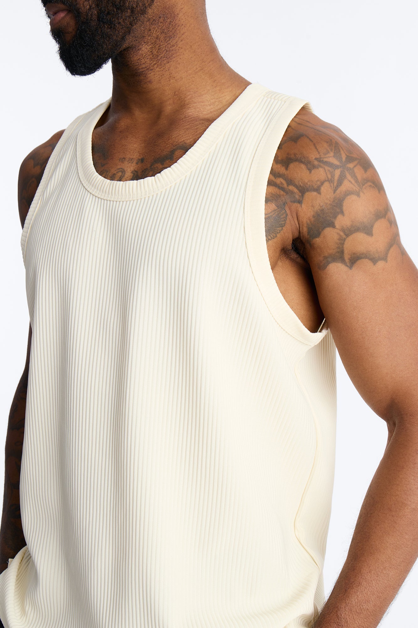 Show Up Tank Top - Off White