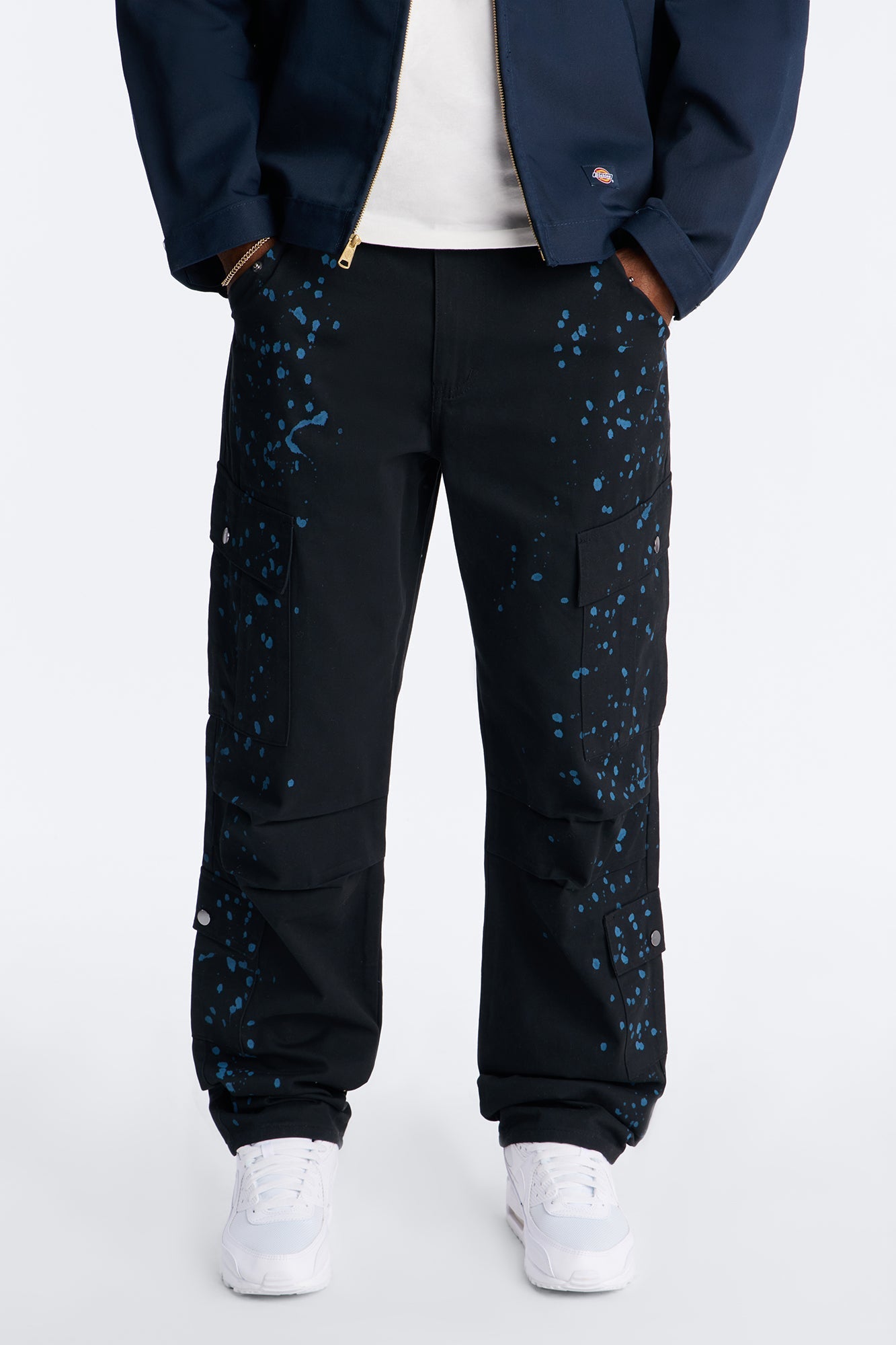 Straight New Age Canvas Pant - Black
