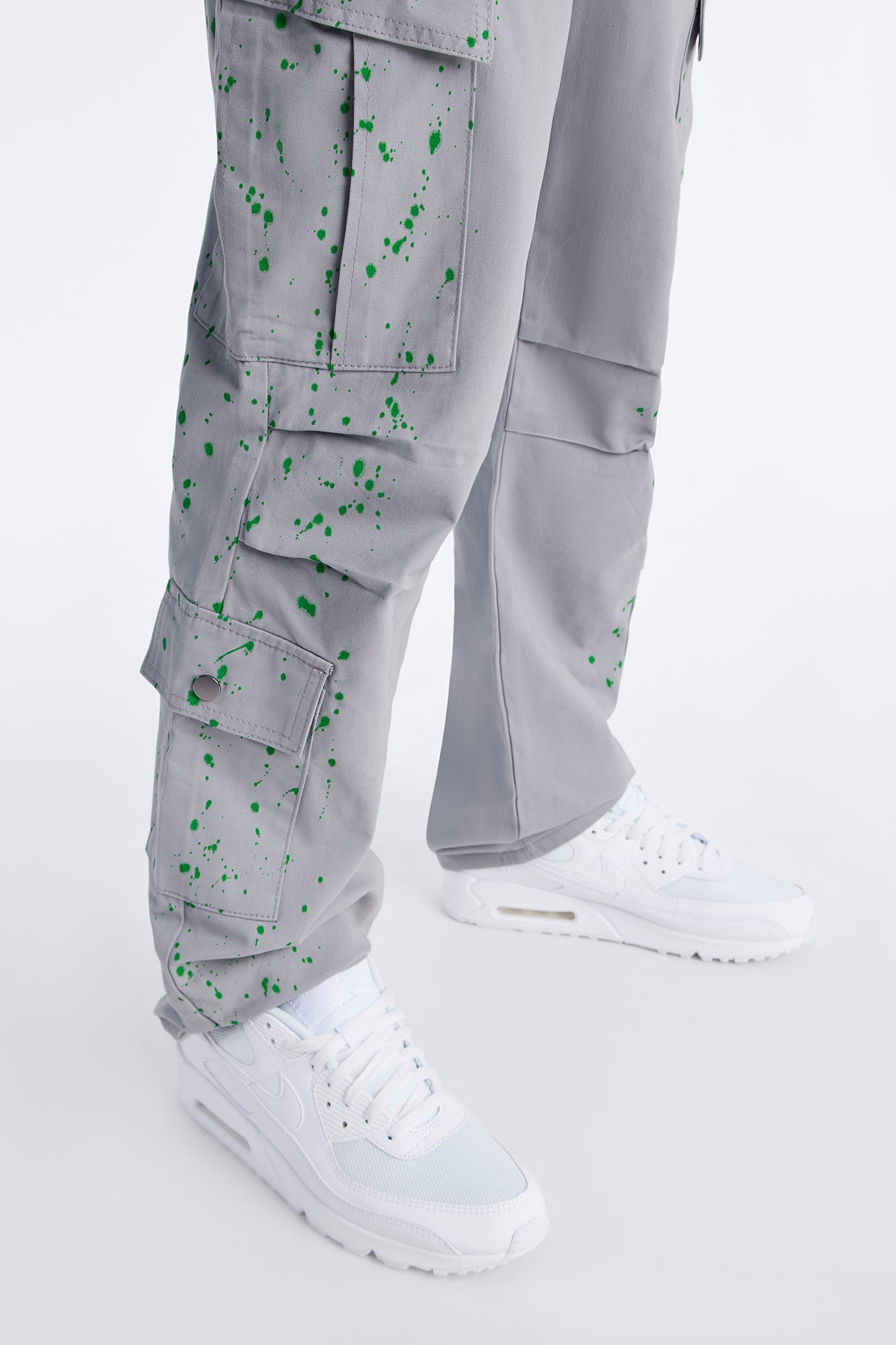 Straight New Age Canvas Pant - Grey