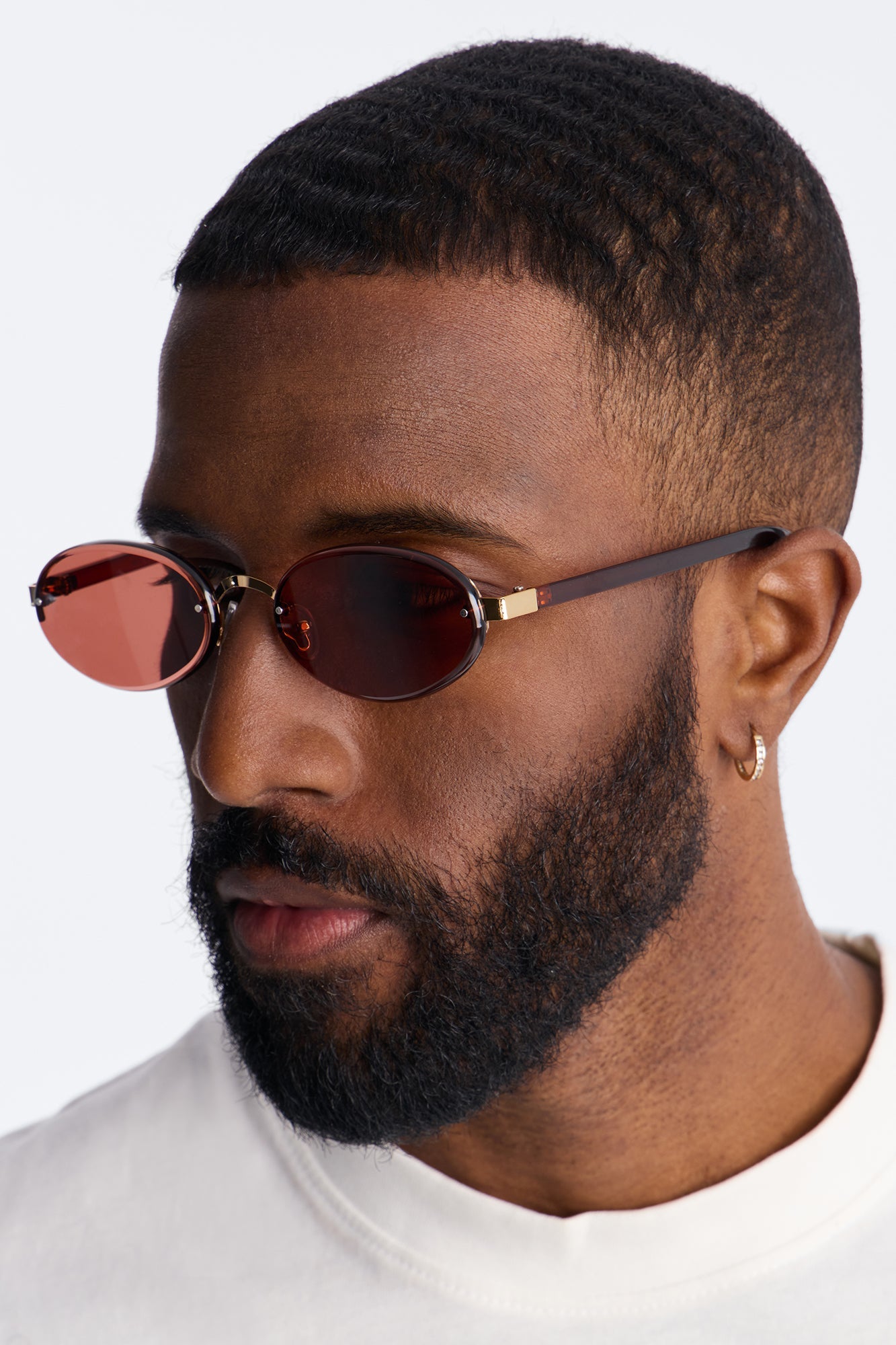Groovy Curves Sunglasses - Brown