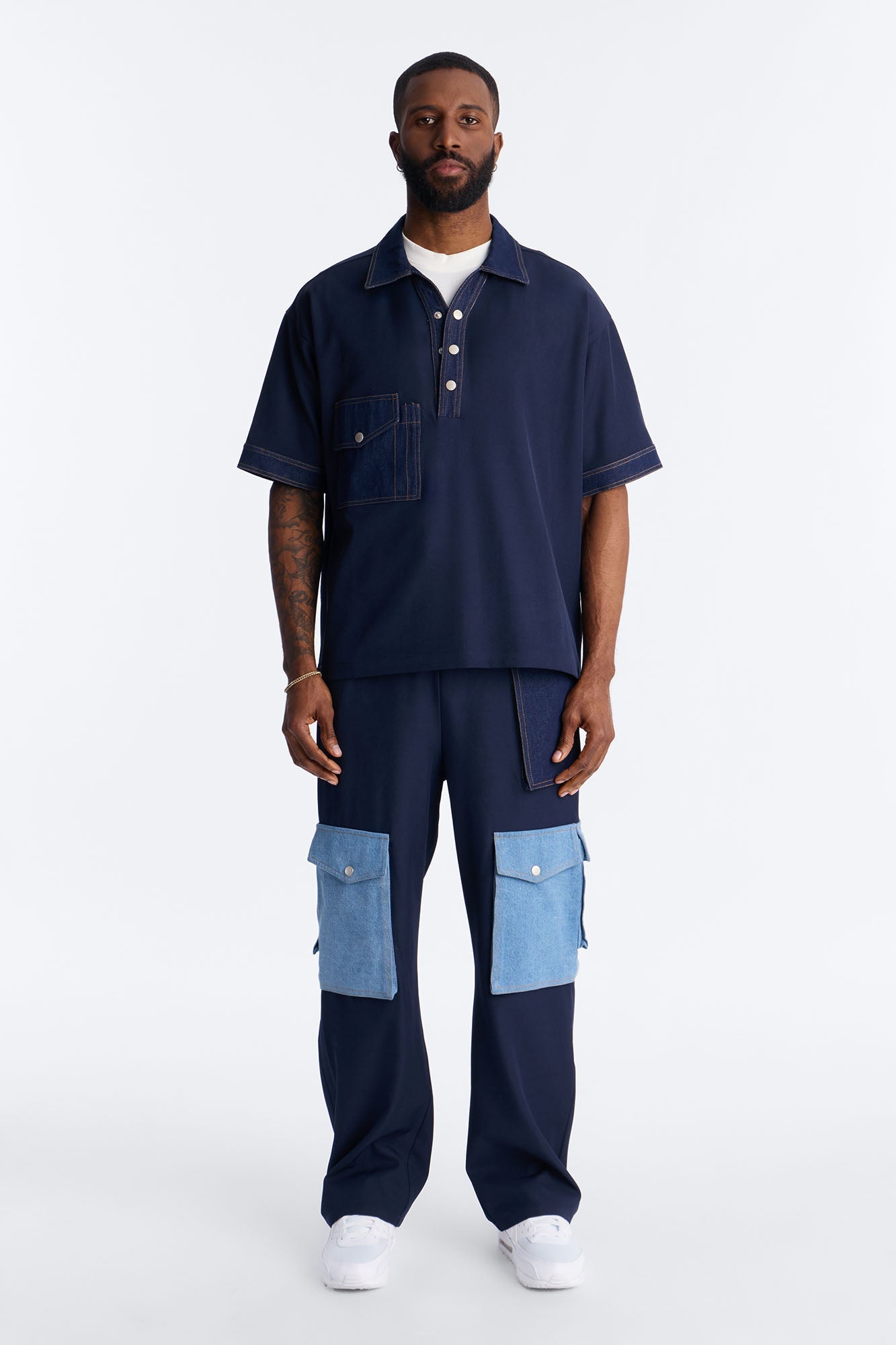 Blueprint Utility Polo - Indigo