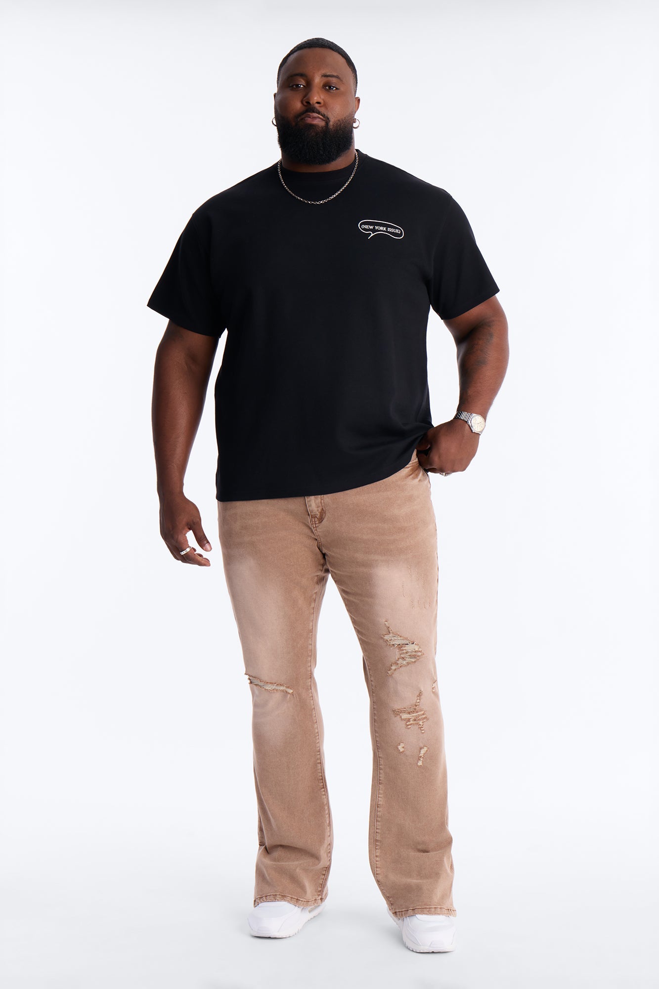 Busy Streets Of NYC Short Sleeve Tee - Black