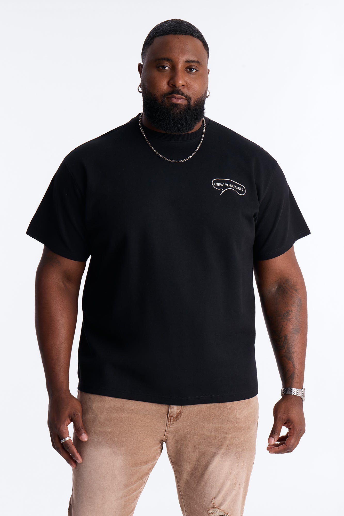 Busy Streets Of NYC Short Sleeve Tee - Black