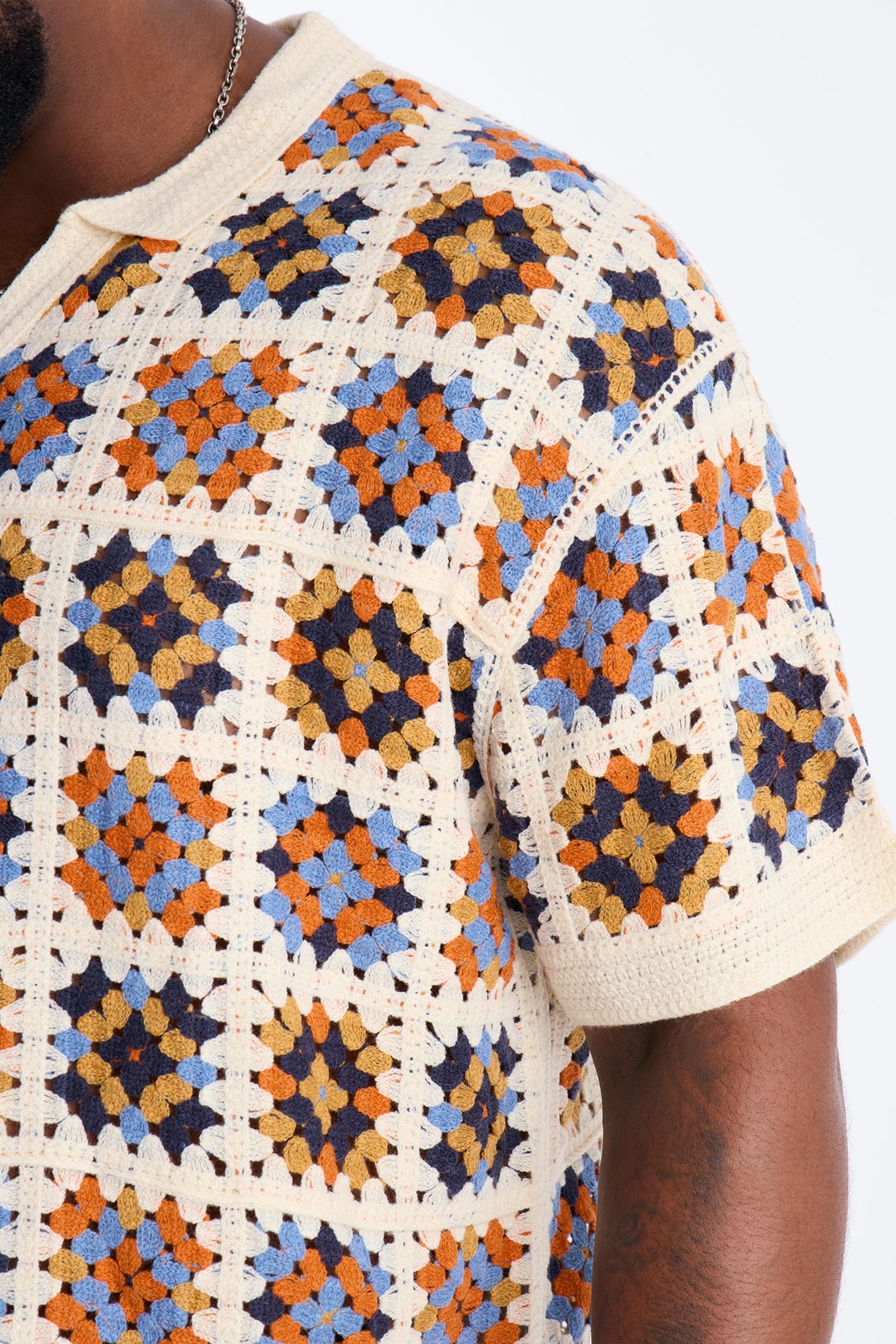 Florian Short Sleeve Johnny Polo - Cream