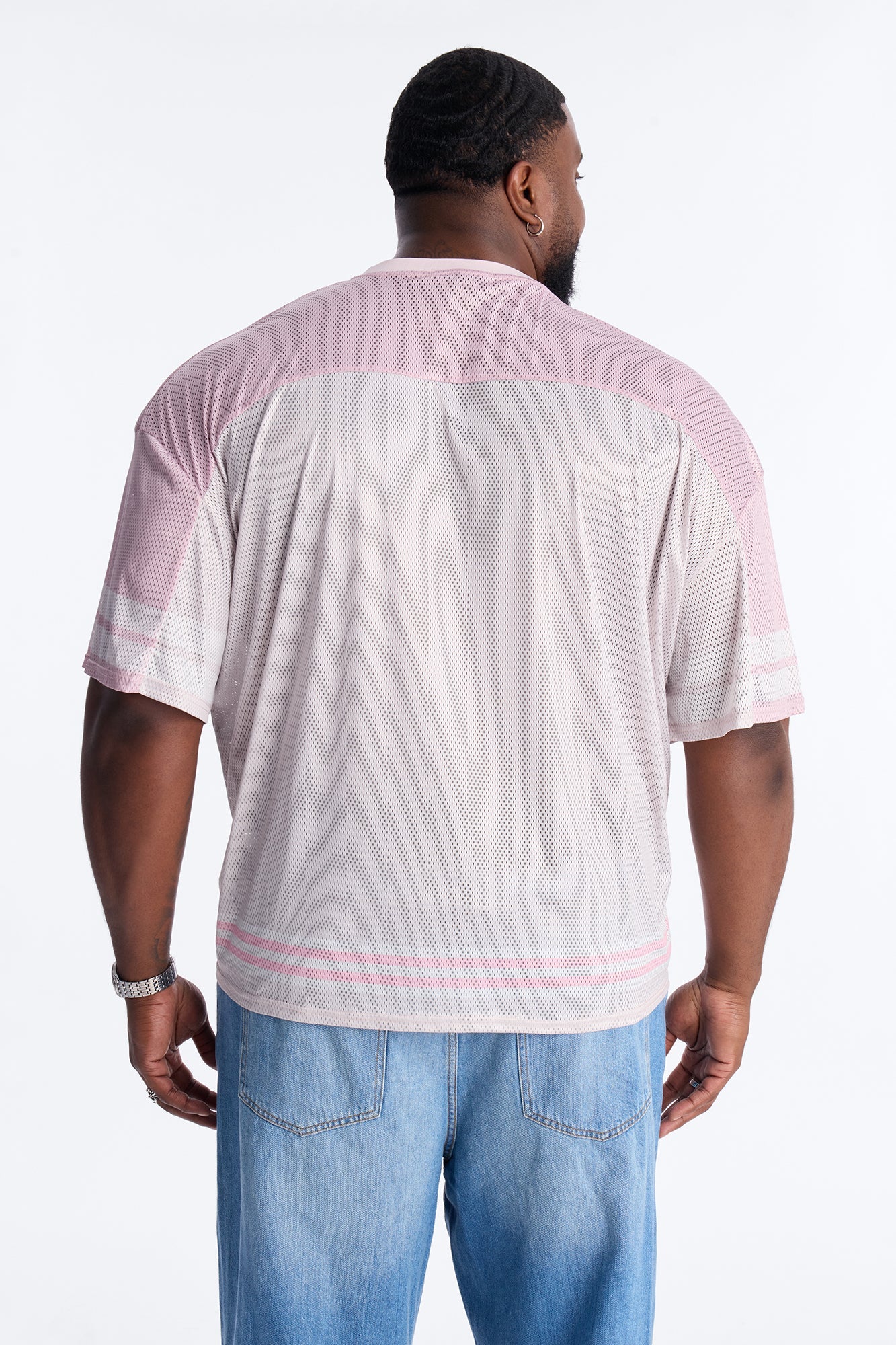 Burning Star Short Sleeve Jersey - Pink