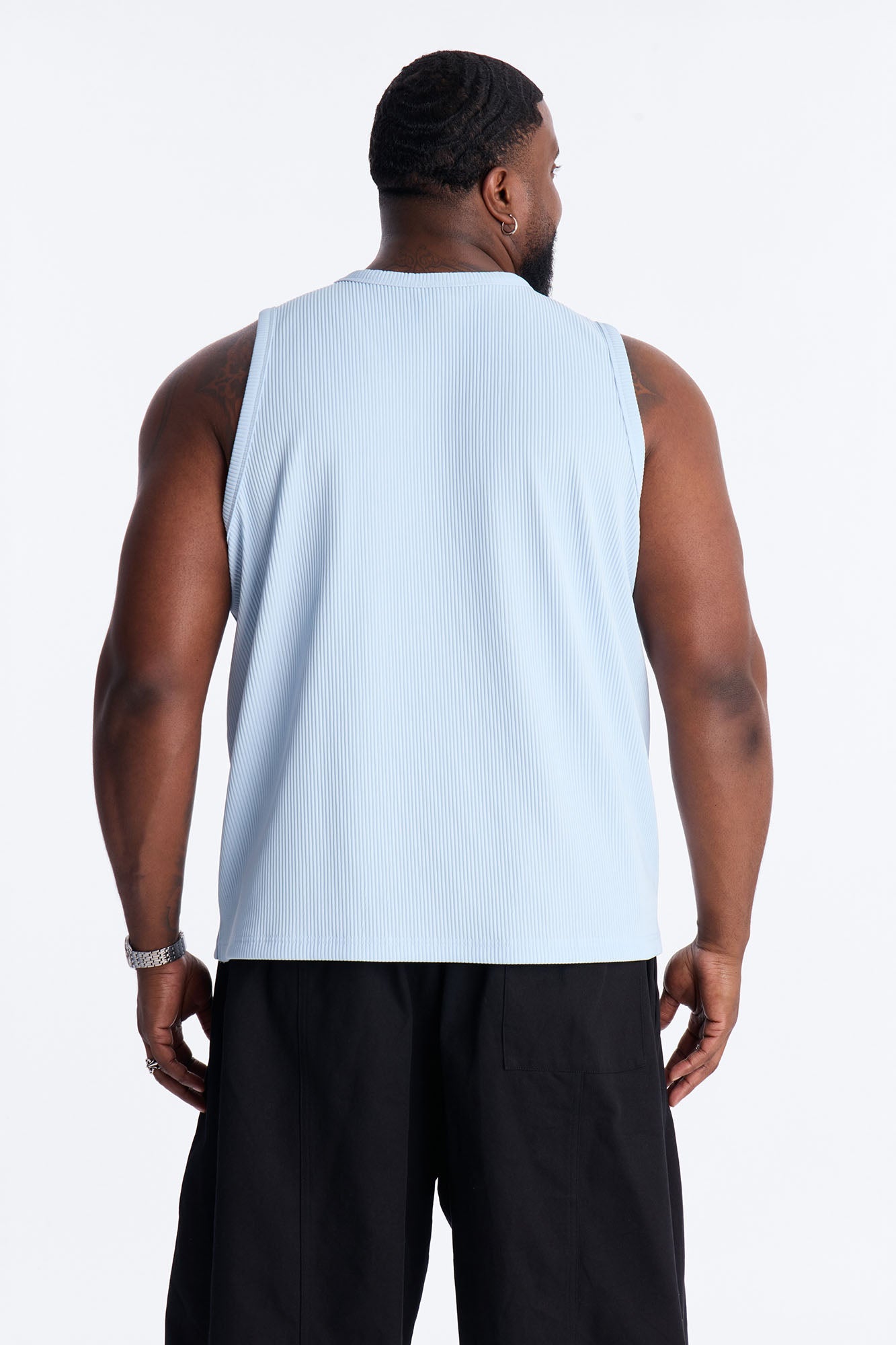 Show Up Tank Top - Light Blue