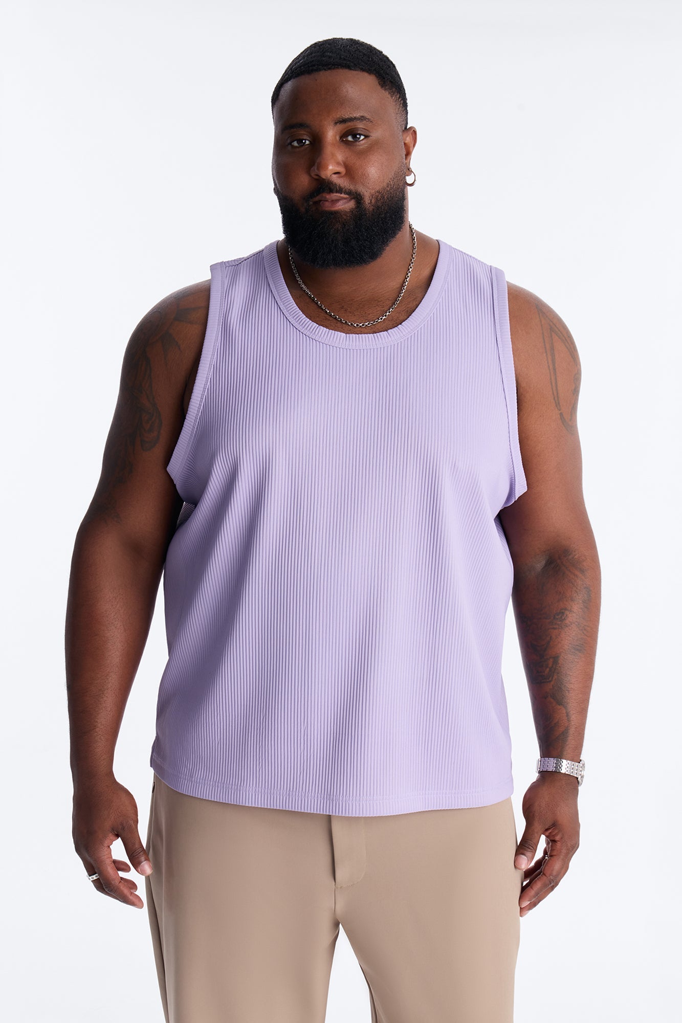 Show Up Tank Top - Lavender