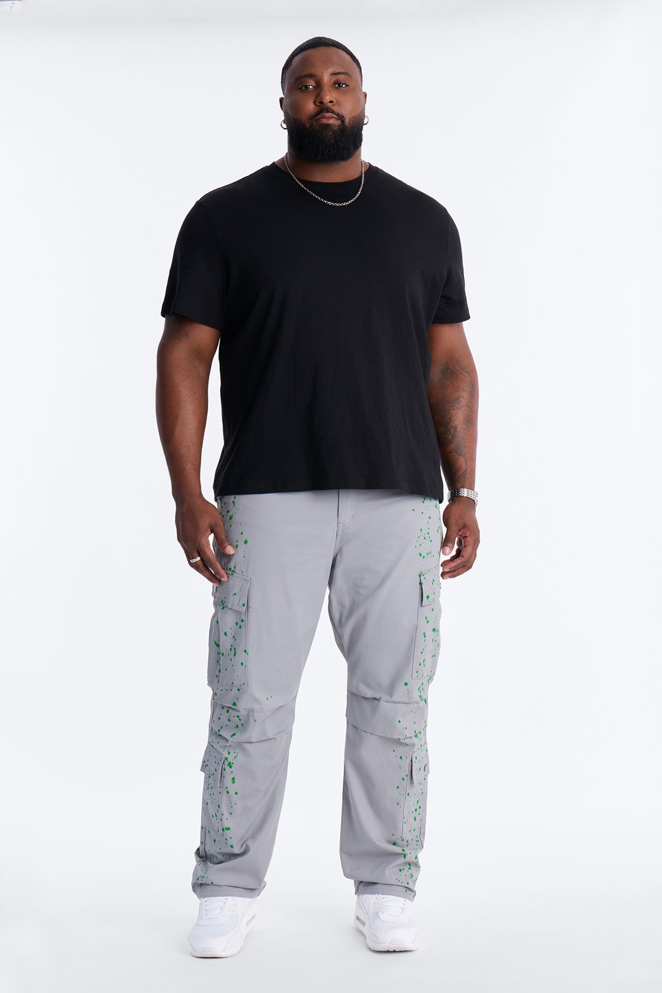 Straight New Age Canvas Pant - Grey