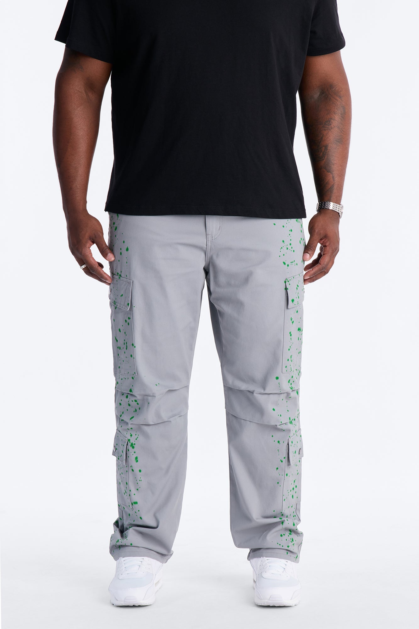 Straight New Age Canvas Pant - Grey