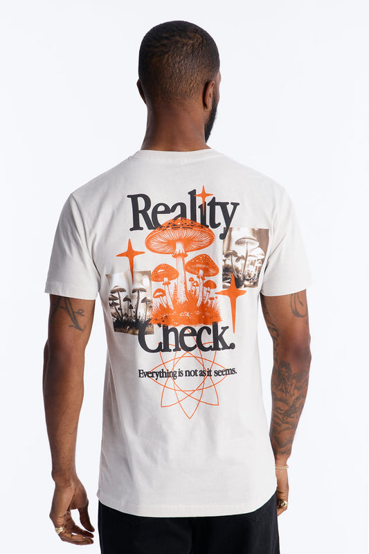 Reality Check Daily Short Sleeve Tee - Grey