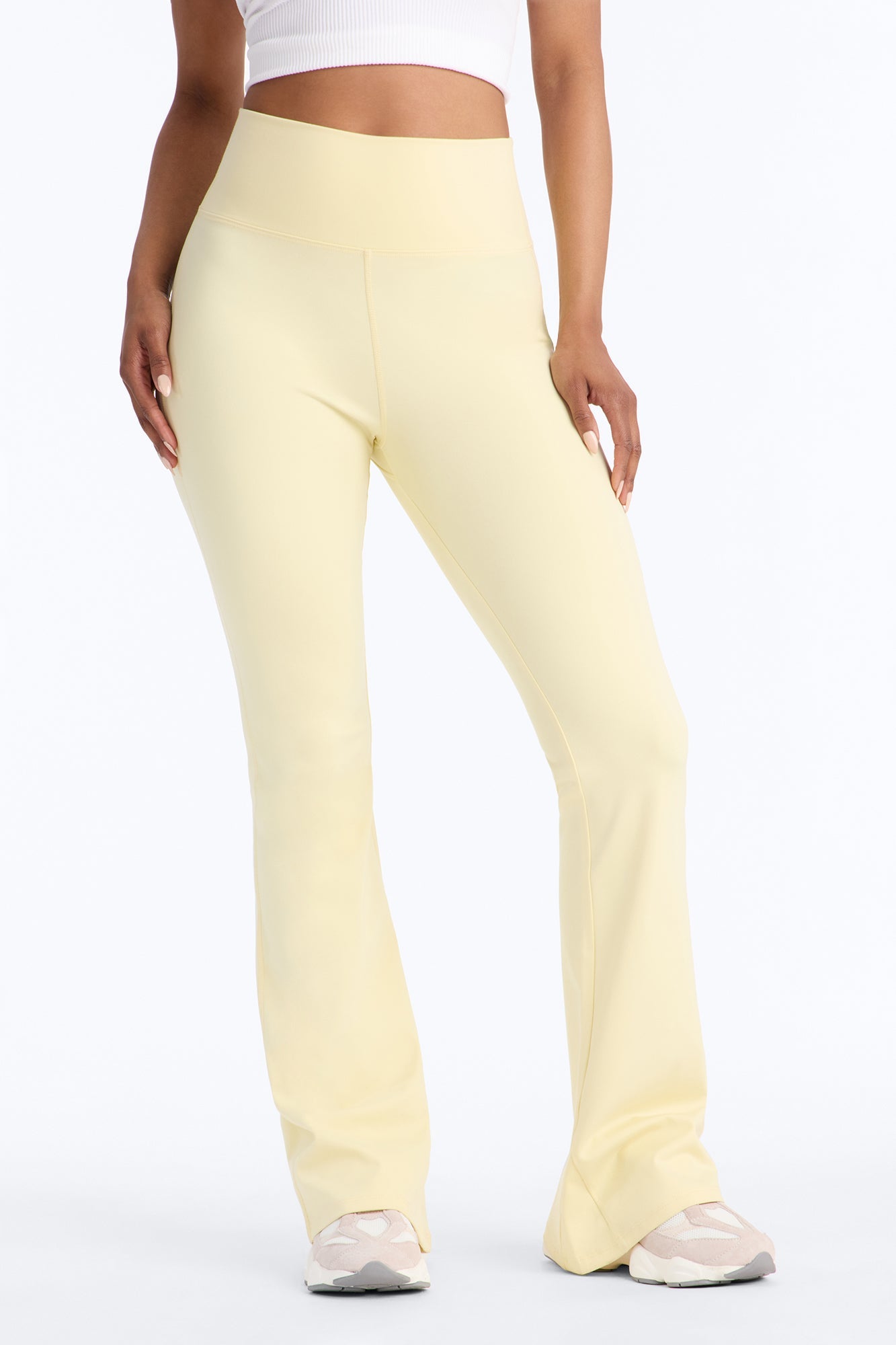 Break A Sweat Active Yoga Pant - Butter Yellow Fashion Nova
