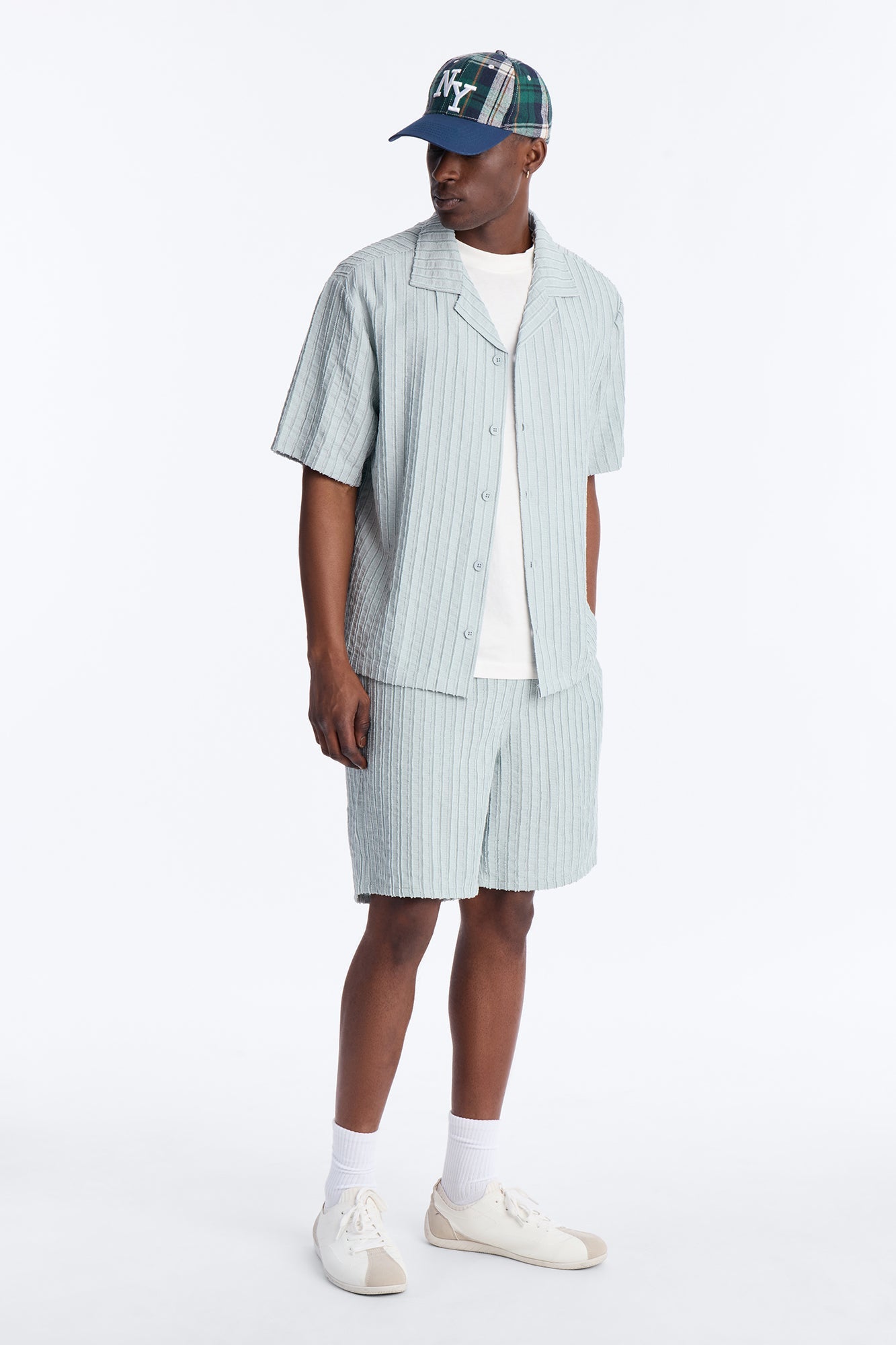 Relaxed Aegean Pleat Short - Sage