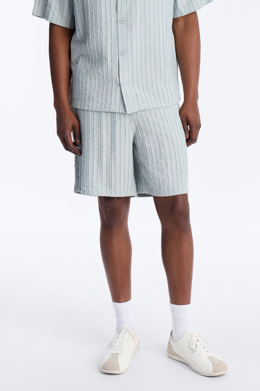 Relaxed Aegean Pleat Short - Sage
