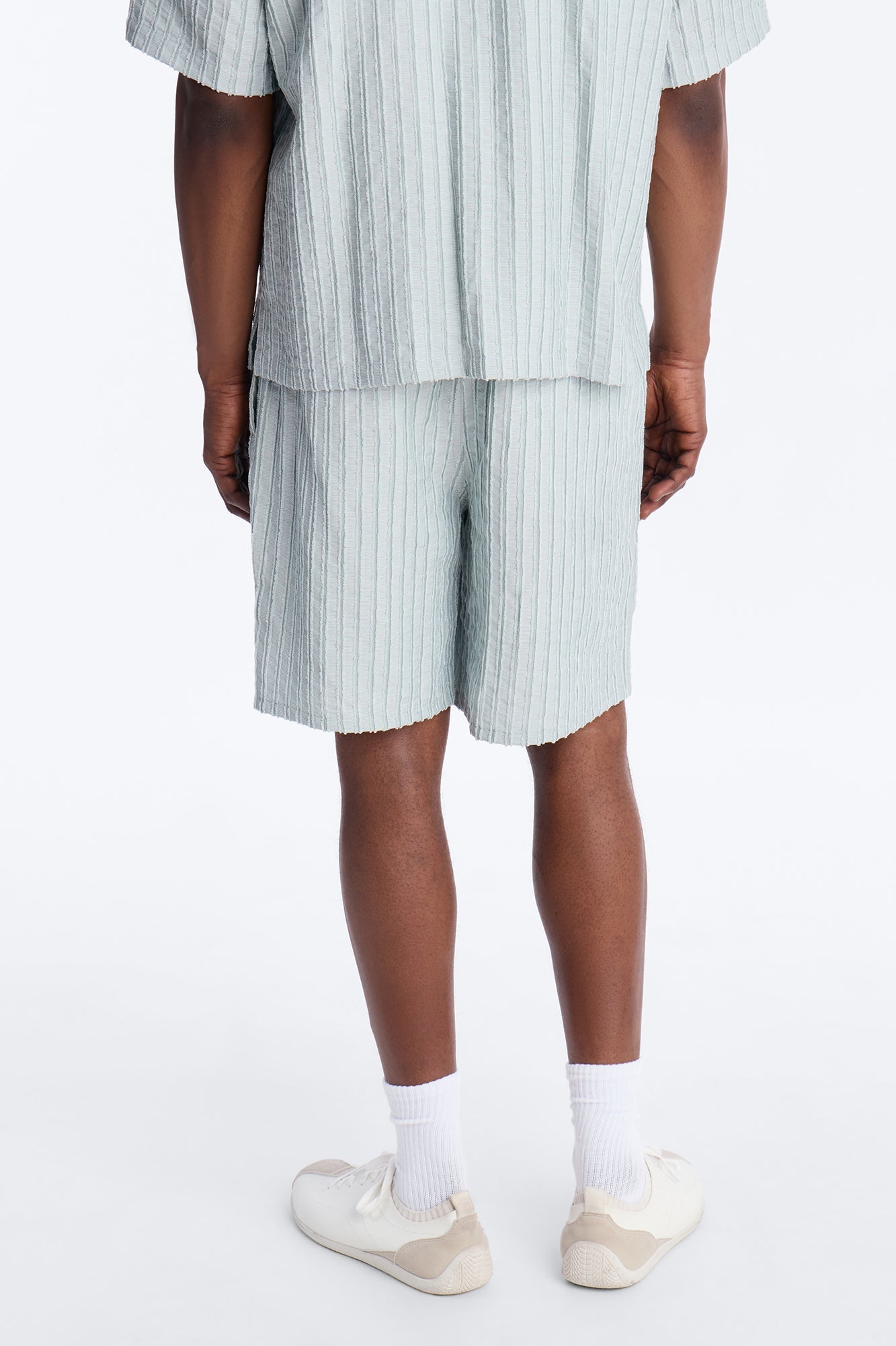 Relaxed Aegean Pleat Short - Sage