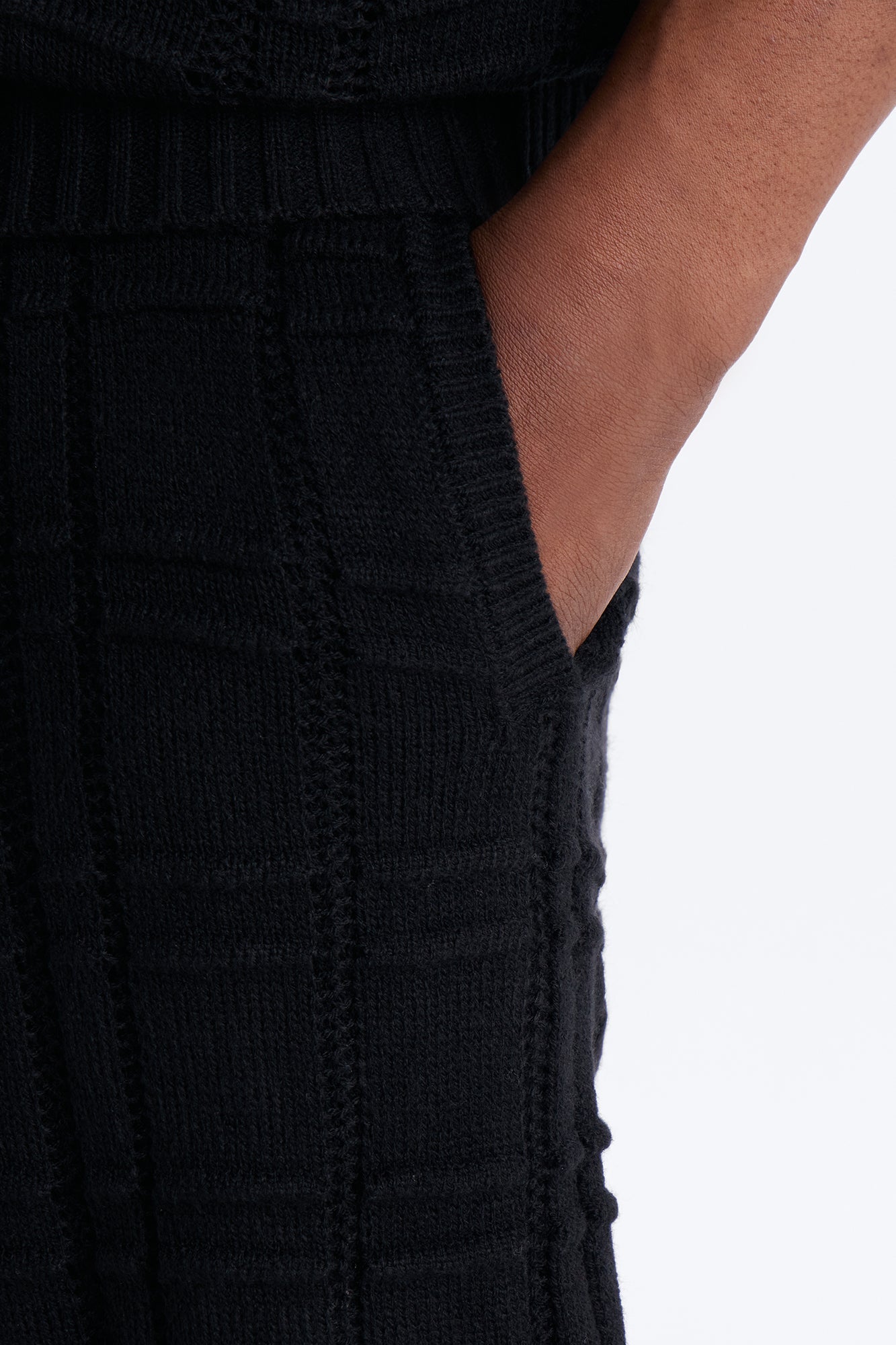 Relaxed Riviera Knit Short - Black