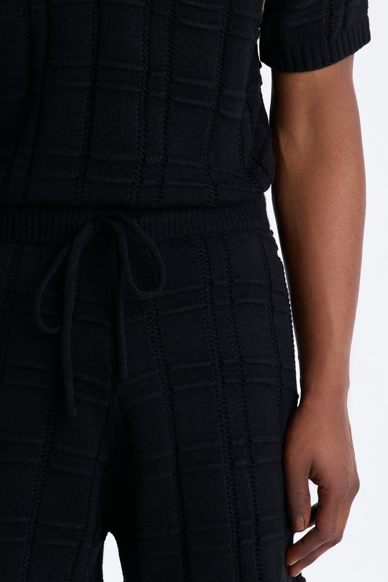 Relaxed Riviera Knit Short - Black